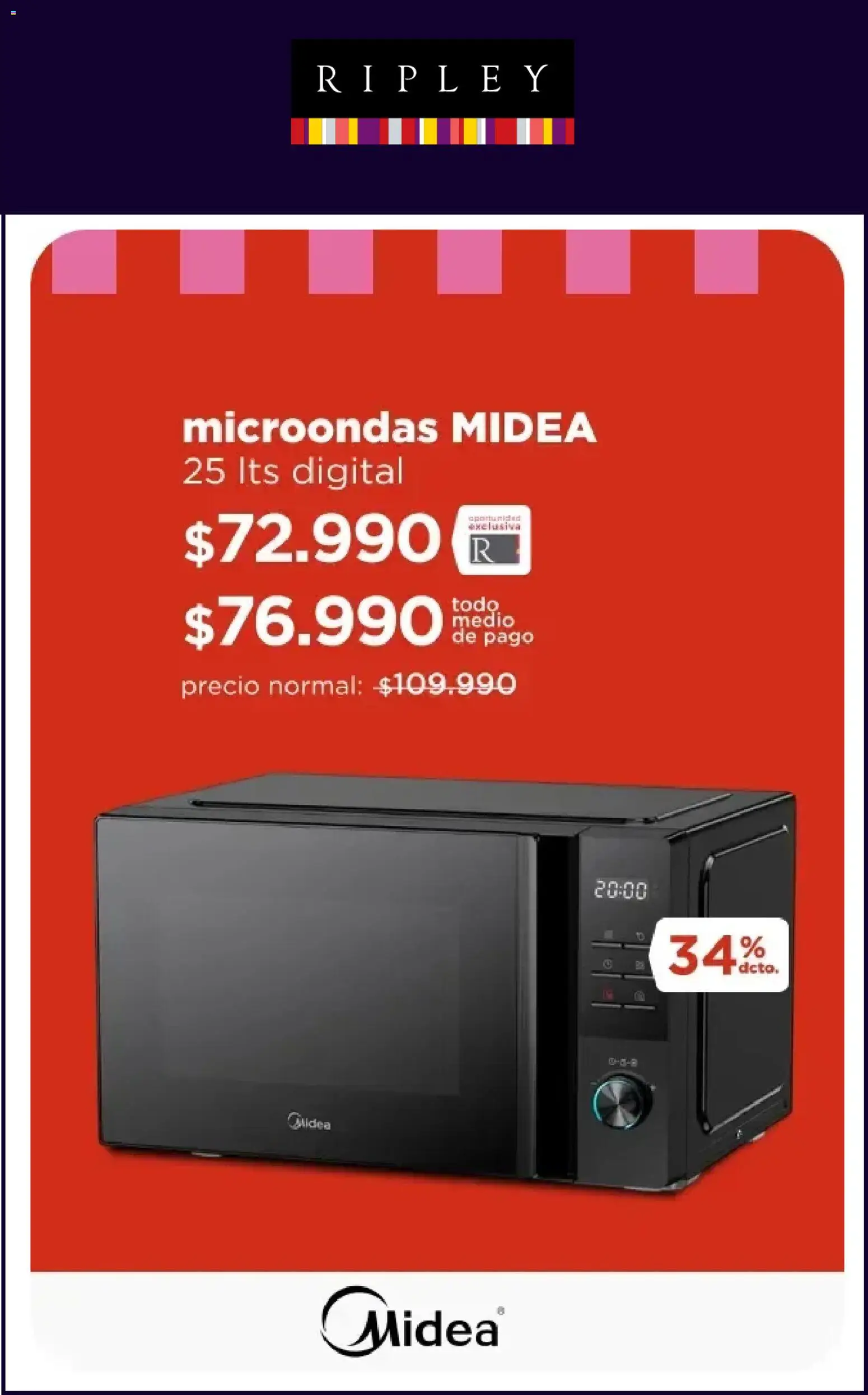 Ripley ofertas  │ válido desde el 08.12.2025 | Página: 7 | Productos: Microondas