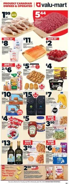 Preview of Valu Mart weekly flyer from shop Valu Mart valid from 09.04.2026