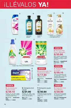 Catálogo Leonisa válido desde 22.08.2025 | Página: 76 | Productos: Acondicionador, Detergente, Ropa, Pasta