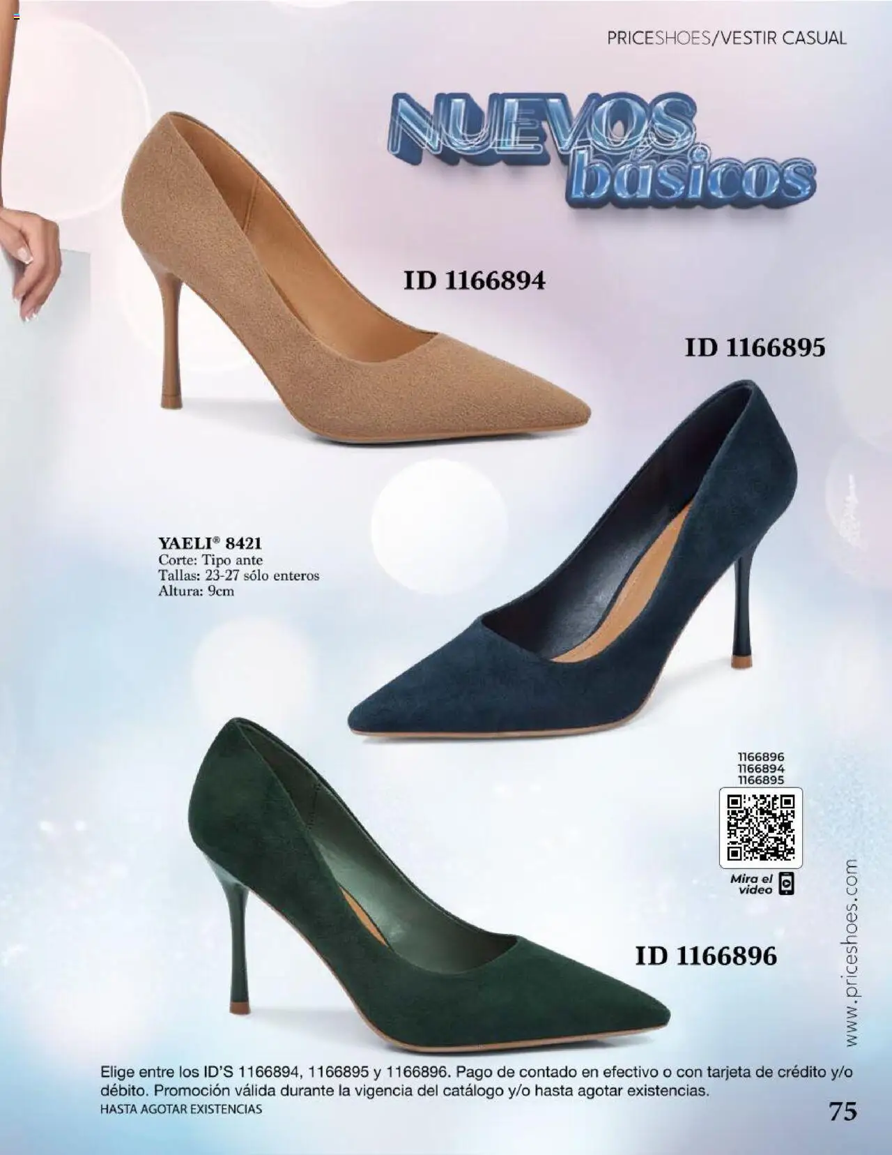 Nuevas ofertas de Price Shoes válidas en toda la República Mexicana desde el 05.08.2024. ¡Encuentra las mejores ofertas en Price Shoes catálogo Vestir Casual ! | Página: 75 | Productos: Video