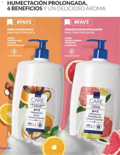Nuevas ofertas de AVON válidas en toda la República Mexicana desde el 13.09.2025. ¡Encuentra las mejores ofertas en Aceite de argán y naranja Hidratación suave Crema Corporal, 6en1 Hidratación Suave Crema Corporal con Aceite de argán y naranja! | Página: 166