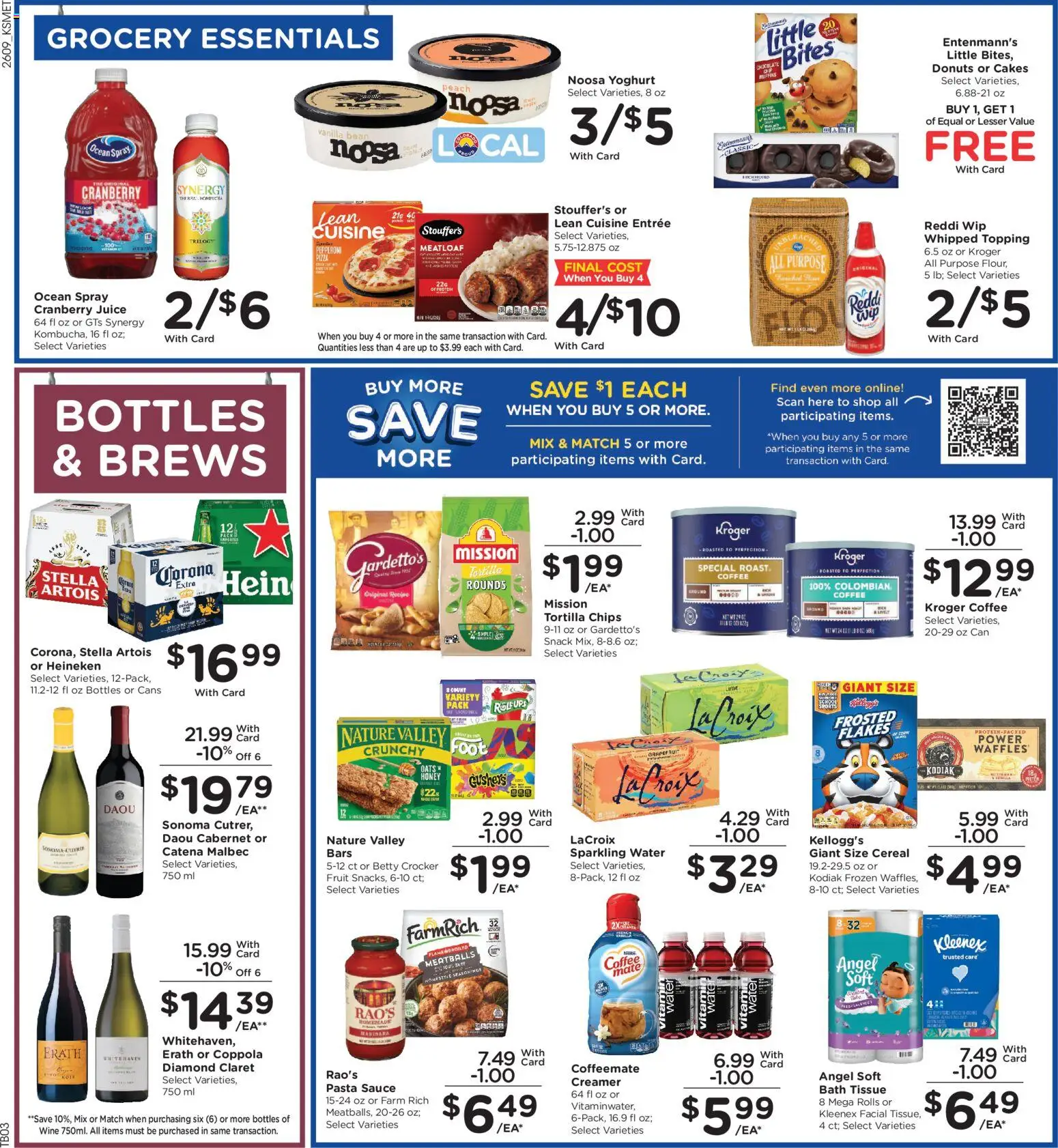 King Soopers Weekly Ad - valid from 01.04.2026 | Page: 6 | Products: Coffee, Pizza, Pasta, Water