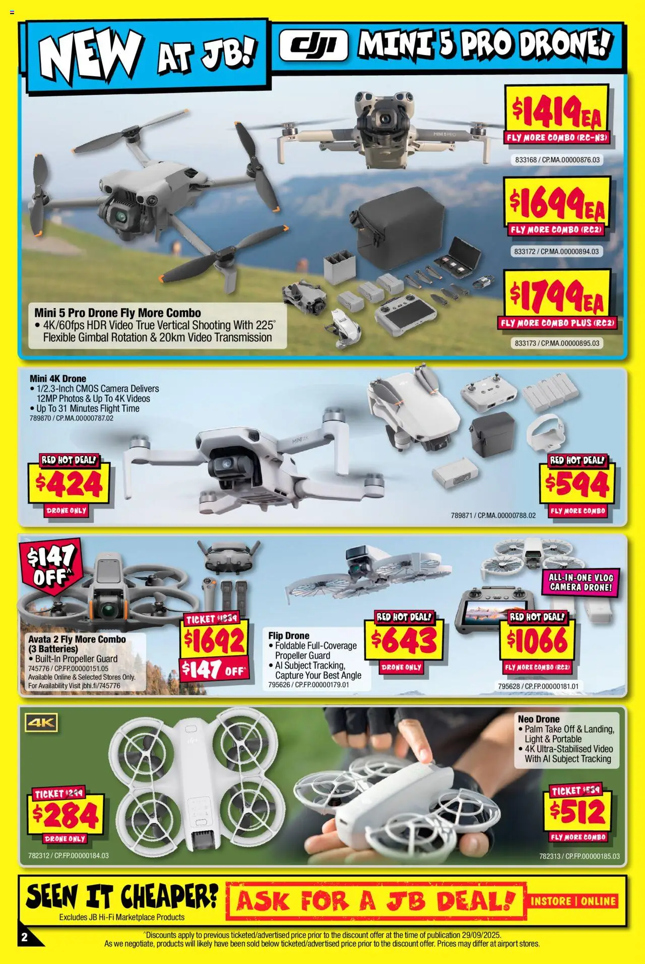 JB Hi-Fi catalogue - valid from 02.10.2025 | Page: 2 | Products: Light, Batteries, Camera, Portable