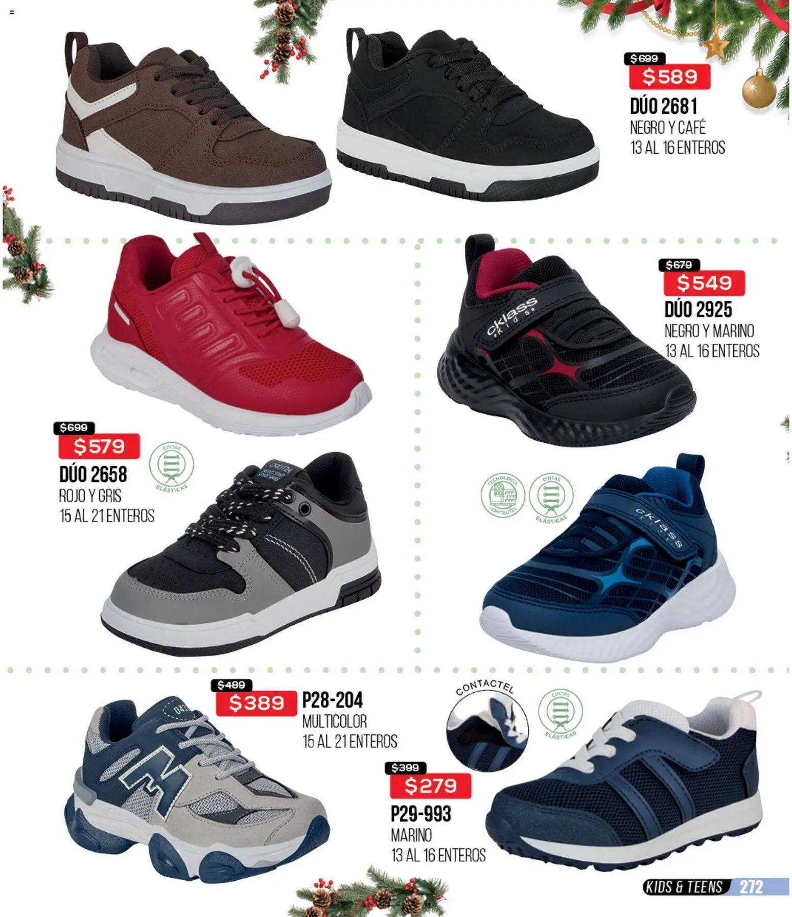 Nuevas ofertas de Cklass válidas en toda la República Mexicana desde el 30.11.2025. ¡Encuentra las mejores ofertas en Cklass catálogo Rebajas Navideñas Calzado! | Página: 273 | Productos: Café