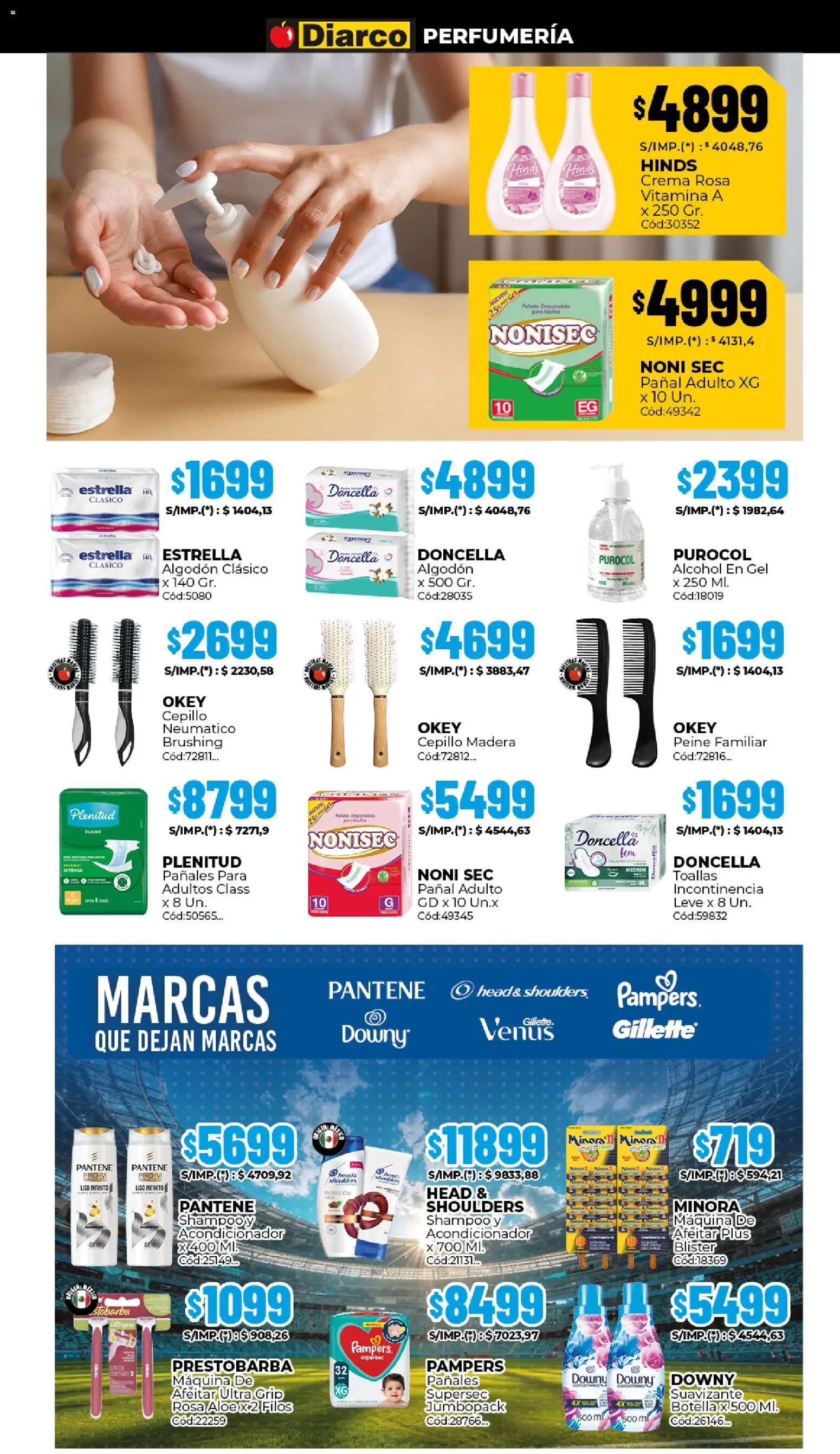 Diarco ofertas │ válido desde el 27.04.2026 | Página: 15 | Productos: Algodón, Acondicionador, Suavizante, Pañales