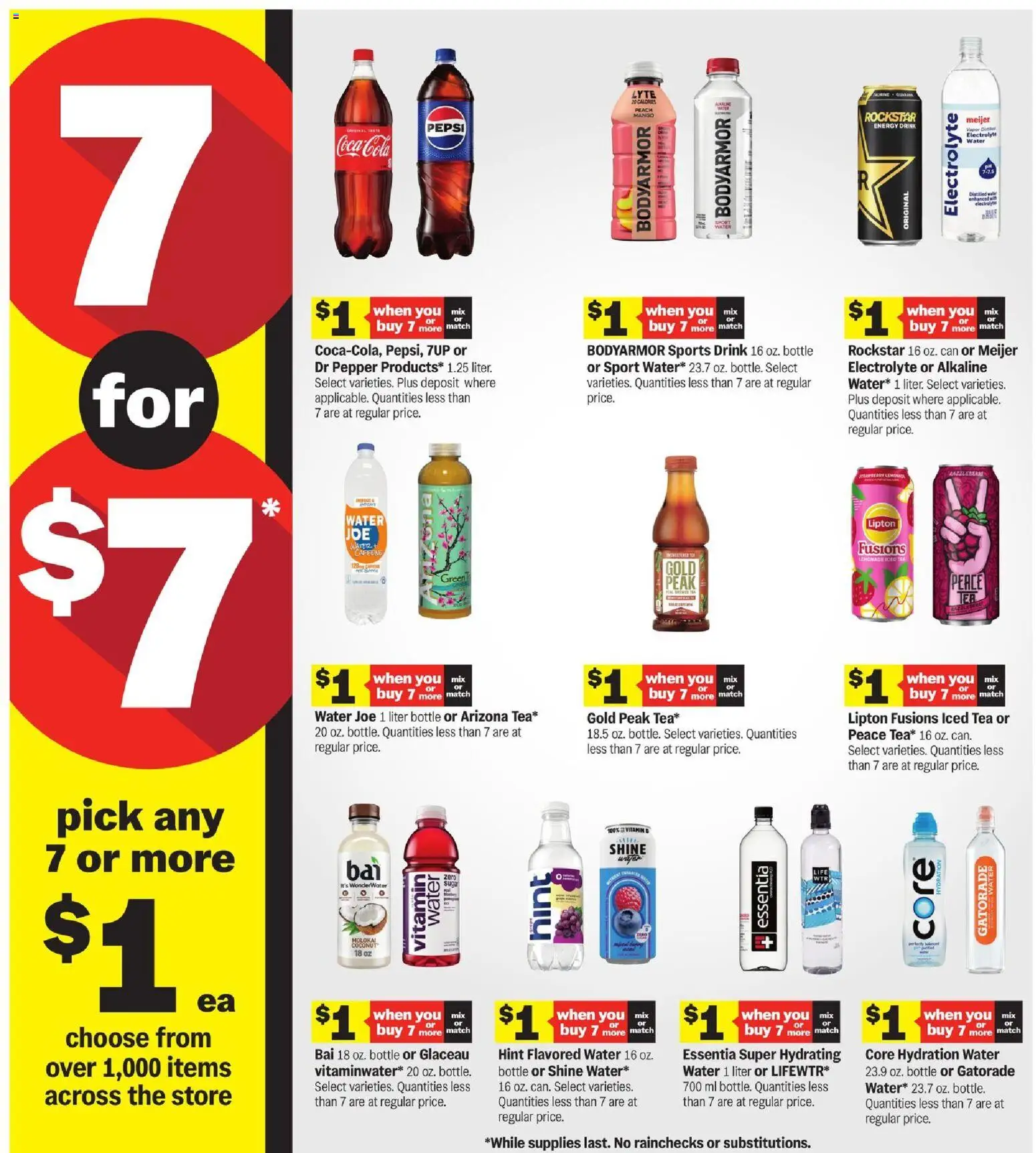 Meijer Weekly Ad - MI - valid from 29.04.2026 | Page: 9 | Products: Vitamin, Tea, Water, Pepper