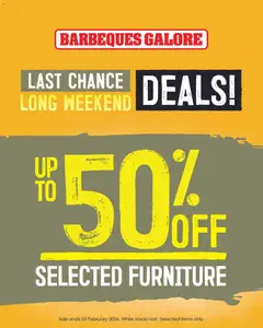 Preview of Barbeques Galore Last Chance! - valid from 28.01.2026