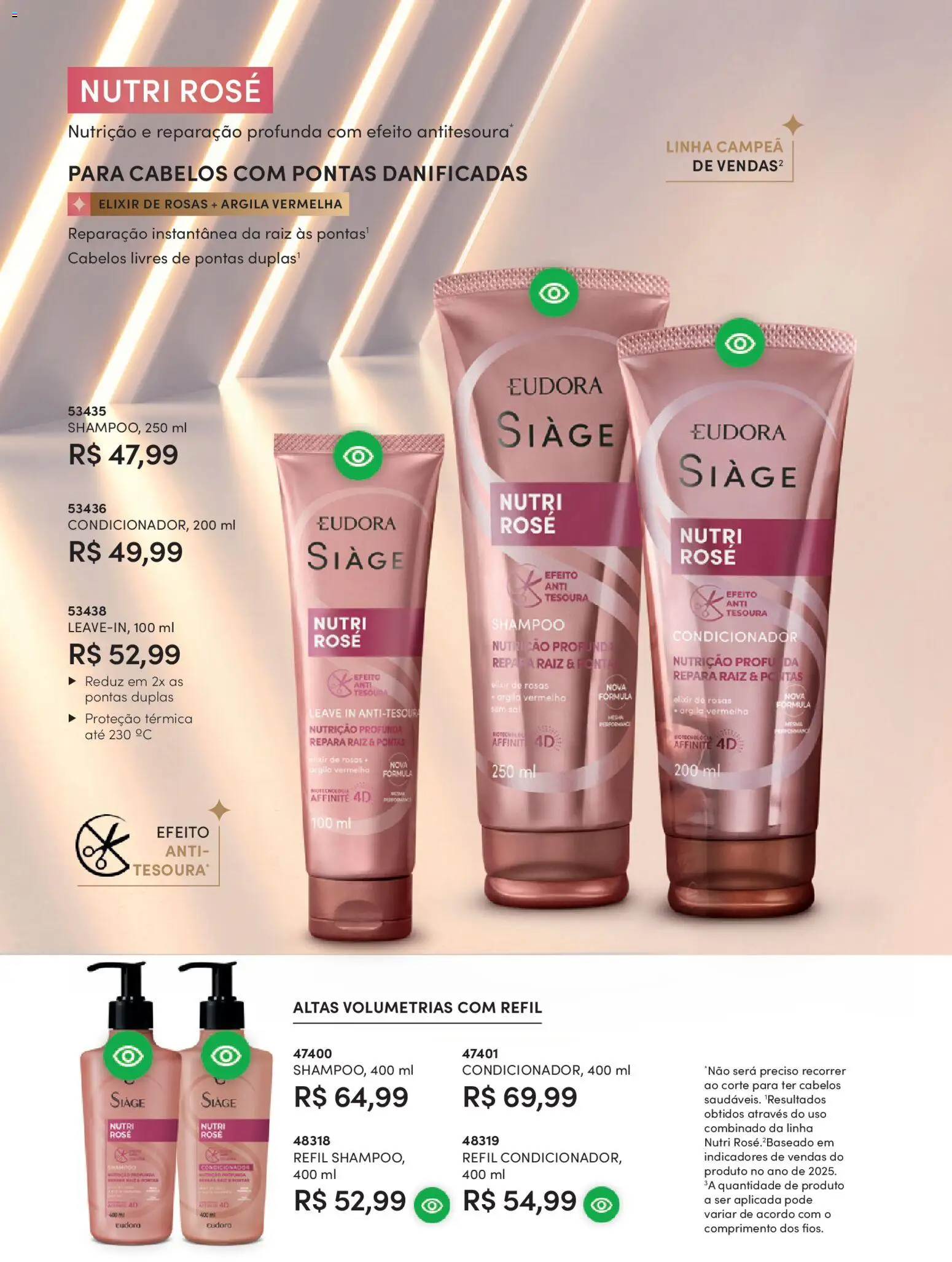 Eudora Folheto - válido de 19.02.2026 | Página: 28 | Produtos: Shampoo, Argila, Condicionador, Tesoura