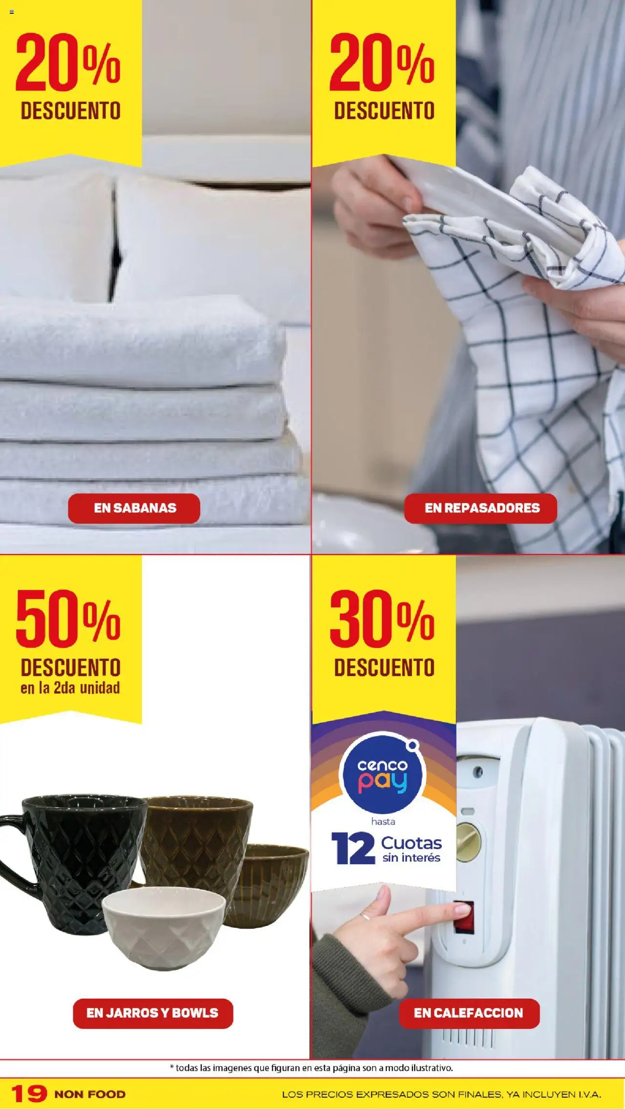Makro ofertas │ válido desde el 31.07.2025 | Página: 19 | Productos: Sabanas