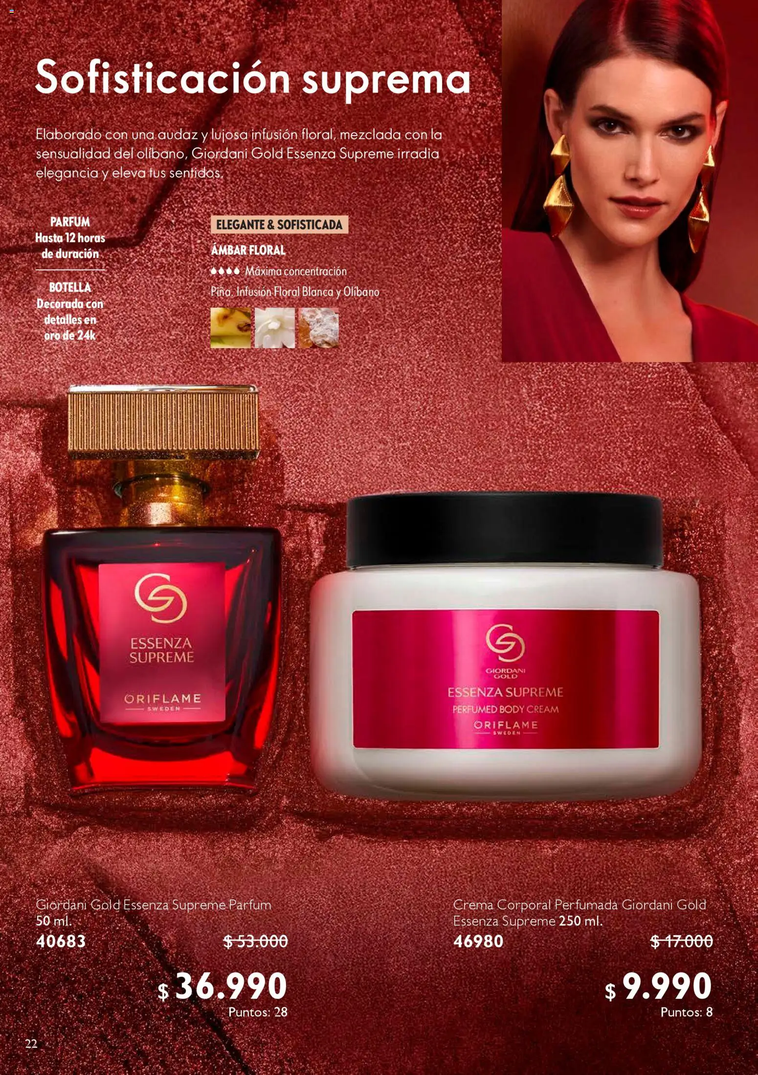 Oriflame catálogo │ válido desde el 06.12.2025 | Página: 22 | Productos: Body, Botella, Crema