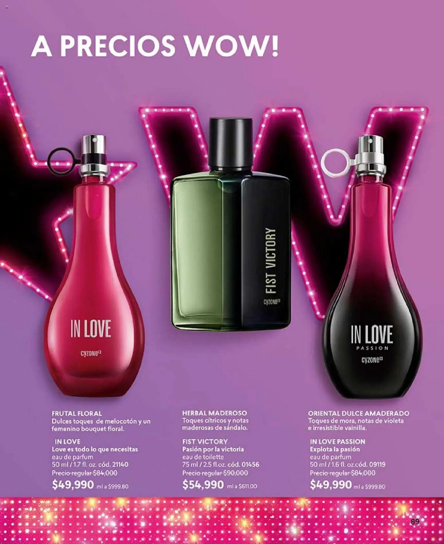 CyZone revista - valida desde el 01.02.2026 | Página: 89 | Productos: Eau de toilette, Ruana