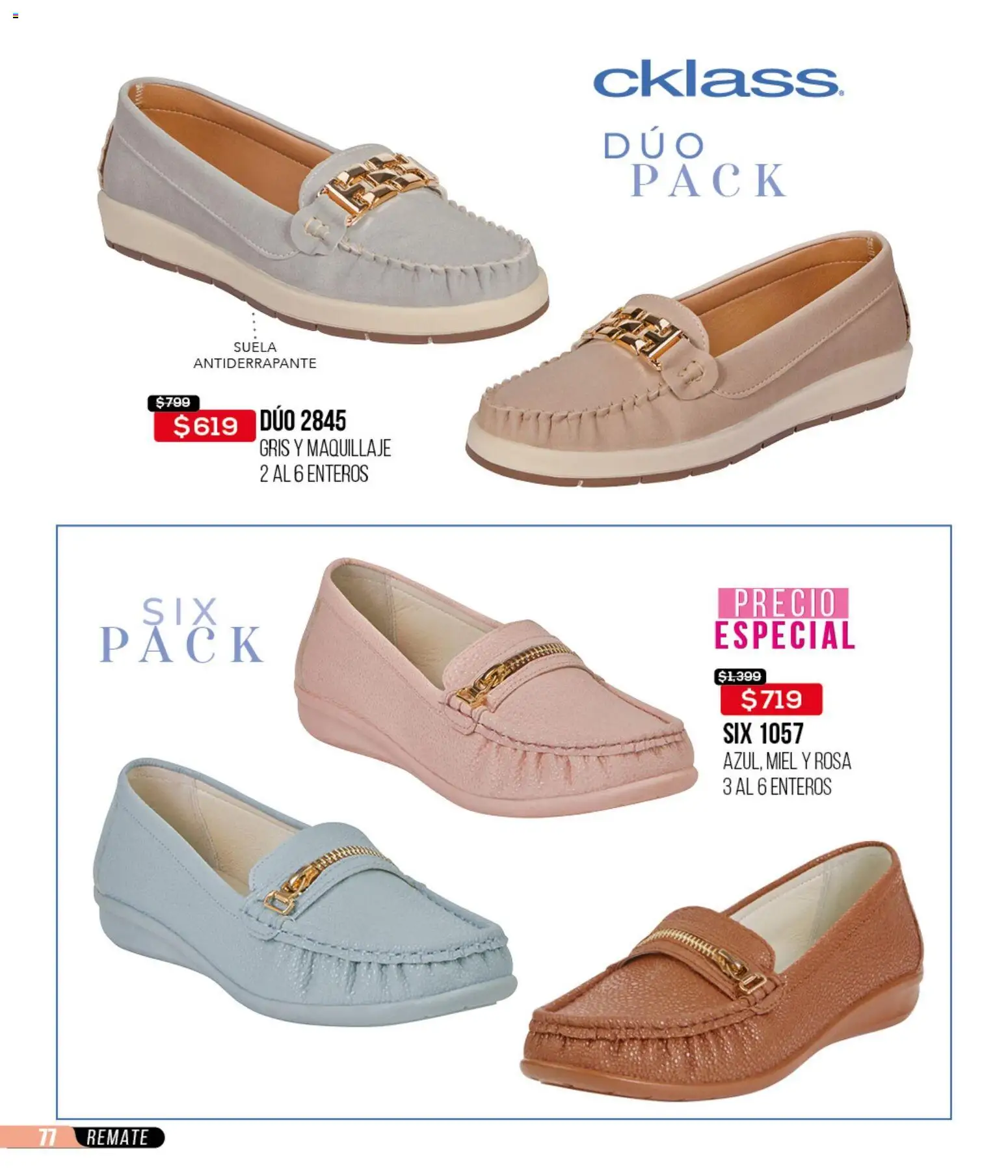 Nuevas ofertas de Cklass válidas en toda la República Mexicana desde el 10.02.2026. ¡Encuentra las mejores ofertas en Cklass catálogo Remate Digital Ropa! | Página: 211