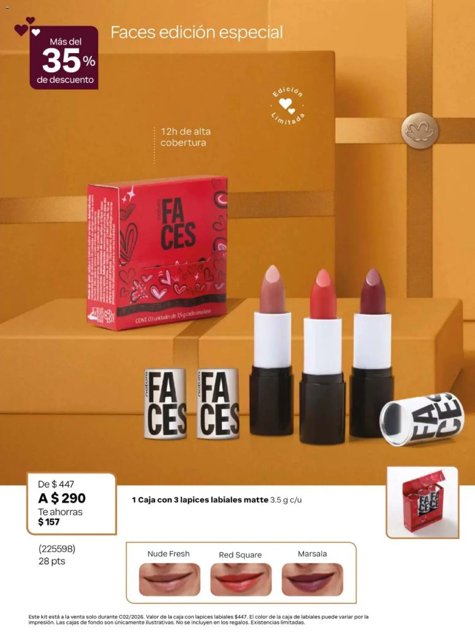 Nuevas ofertas de Natura válidas en toda la República Mexicana desde el 10.01.2026. ¡Encuentra las mejores ofertas en Natura campaña 2 2026! | Página: 35 | Productos: Té, Caja