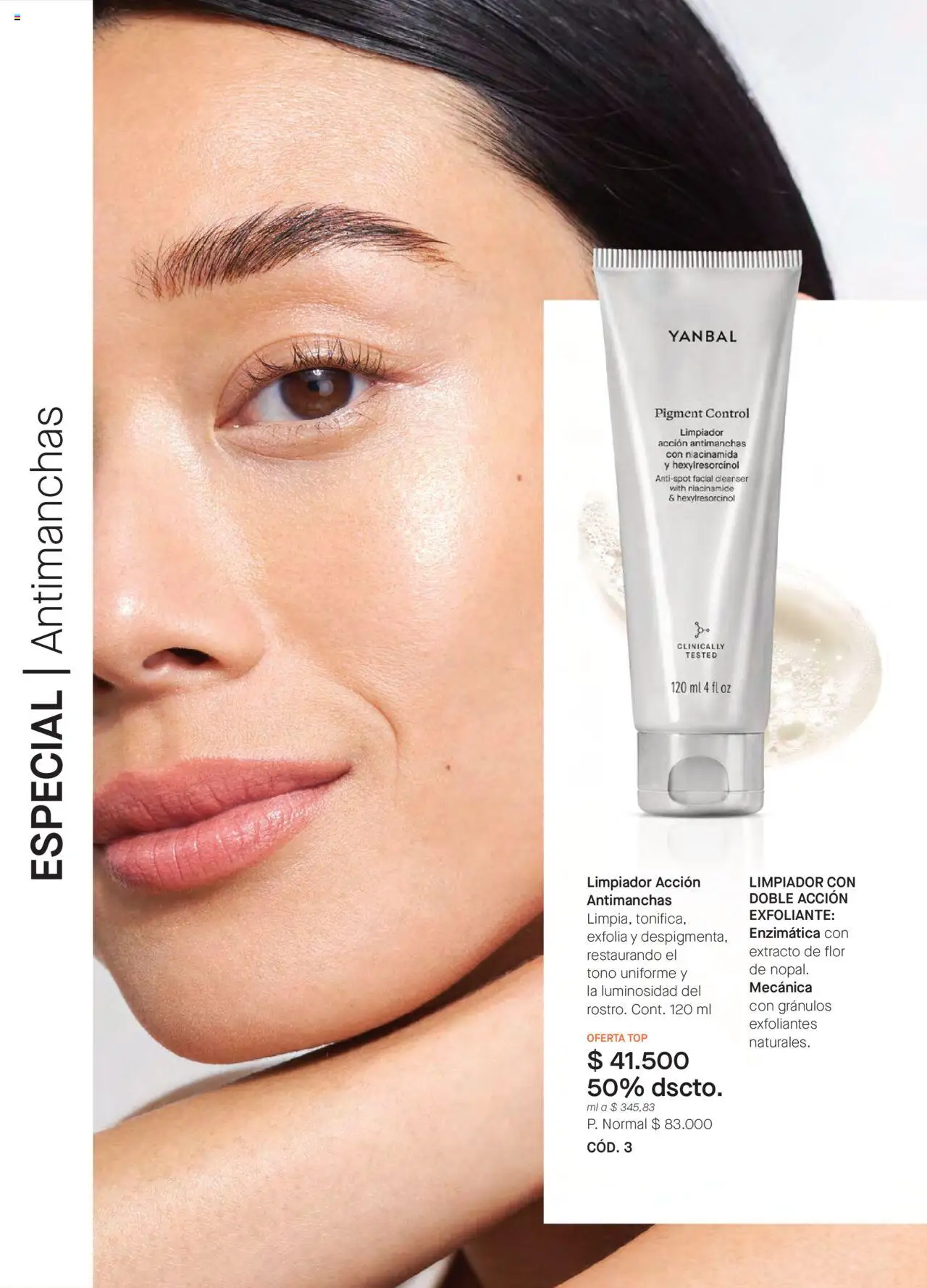 Yanbal revista - valida desde el 11.10.2025 | Página: 14 | Productos: Limpiador, Top