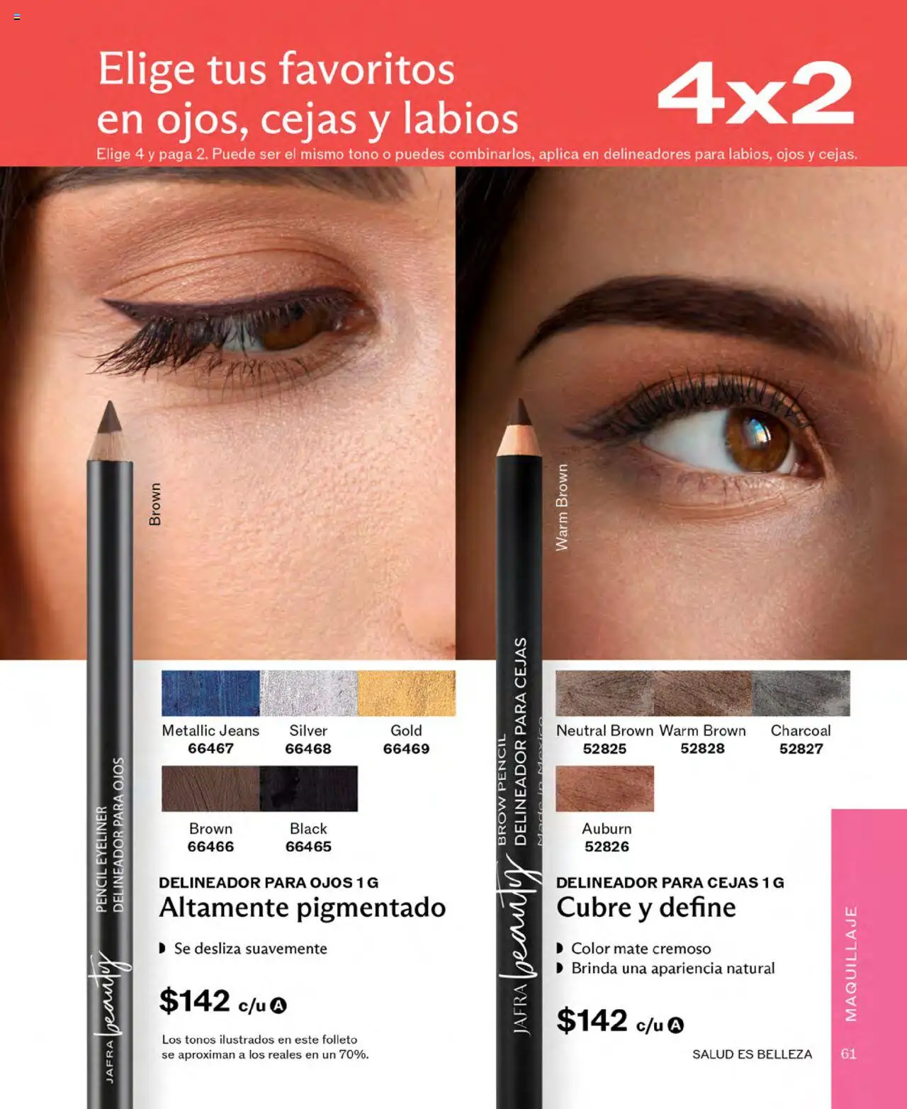 Nuevas ofertas de JAFRA válidas en toda la República Mexicana desde el 01.07.2025. ¡Encuentra las mejores ofertas en JAFRA catálogo! | Página: 61