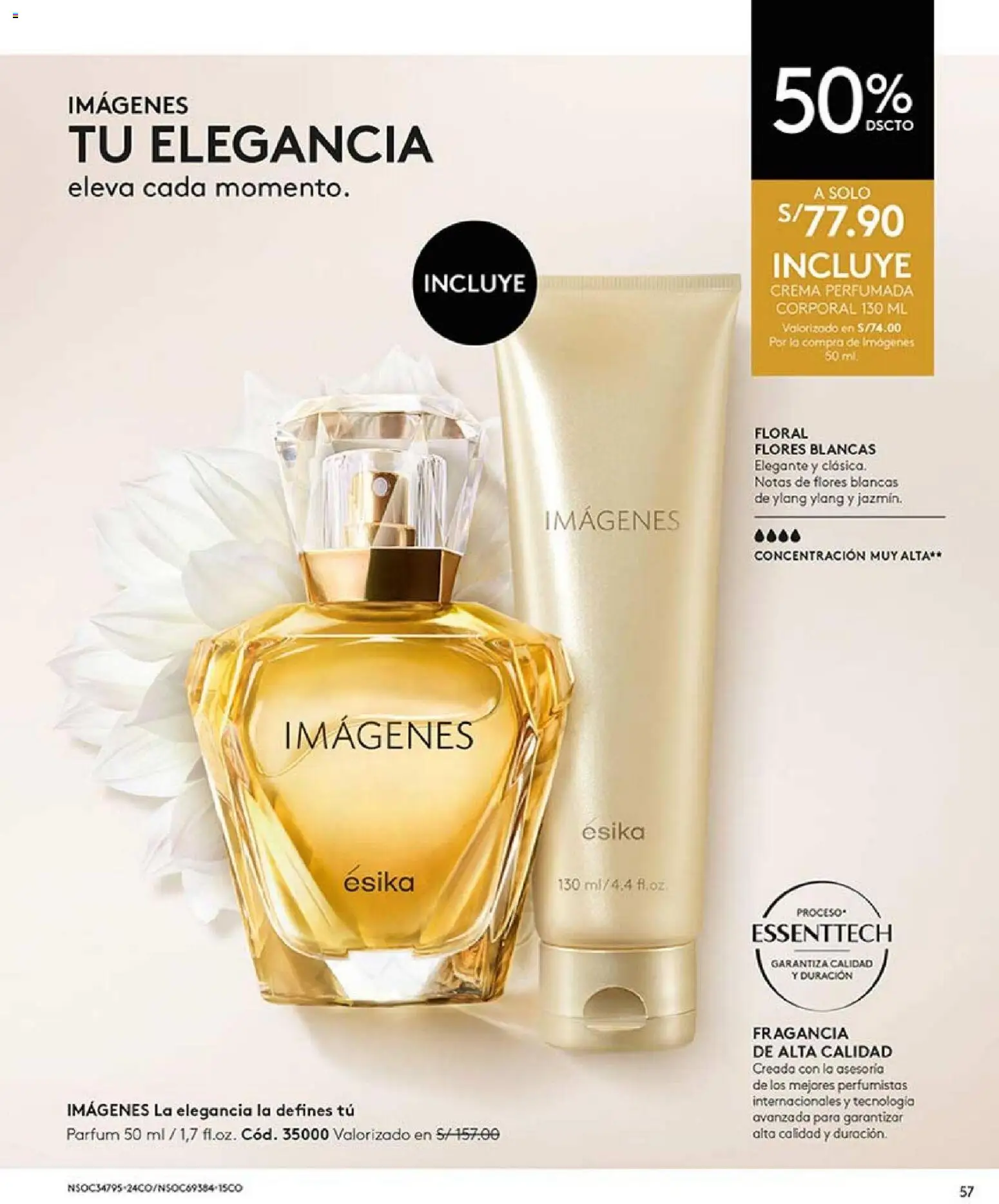 Catálogo Ésika válido desde 31.01.2026 | Página: 57 | Productos: Crema, Fragancia