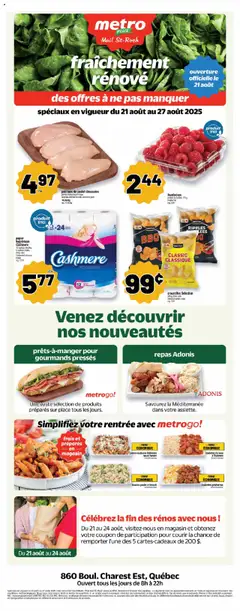 Preview of Metro - Scarborough, Warden Ave. 2900 from shop Metro valid from 21.08.2025