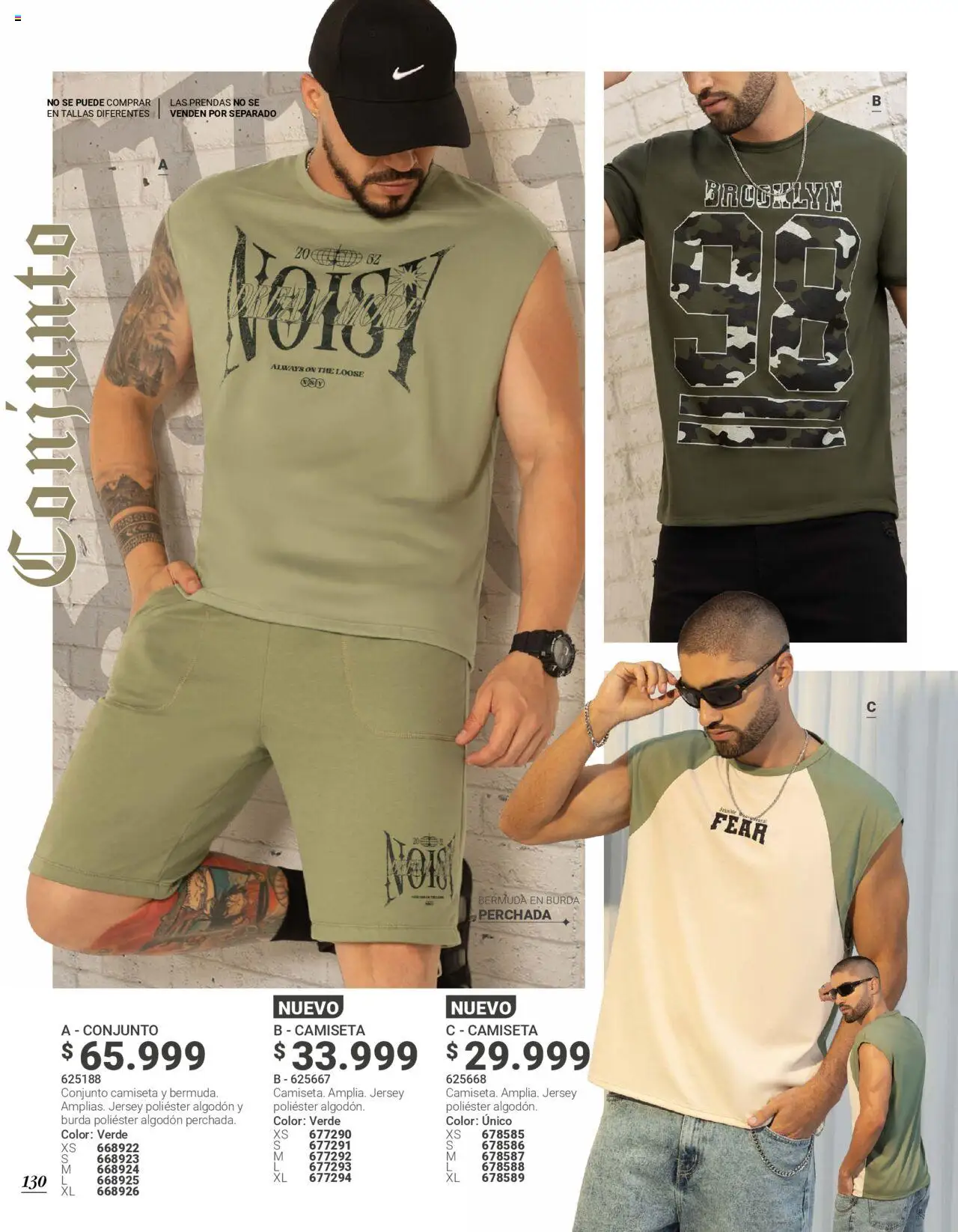 Carmel revista - valida desde el 28.07.2025 | Página: 132 | Productos: Algodón, Bermuda, Camiseta, Conjunto