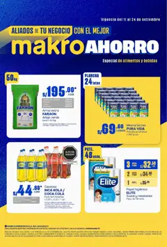 Vista previa de folleto Makro - Catálogo Makroahorro VIG#19 de la Makro válido desde 11.09.2025