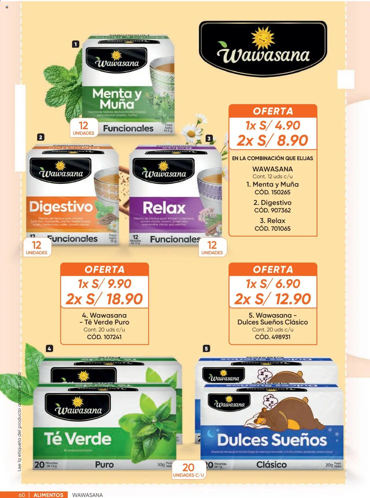 Catálogo Azzorti válido desde 28.07.2025 | Página: 60 | Productos: Té