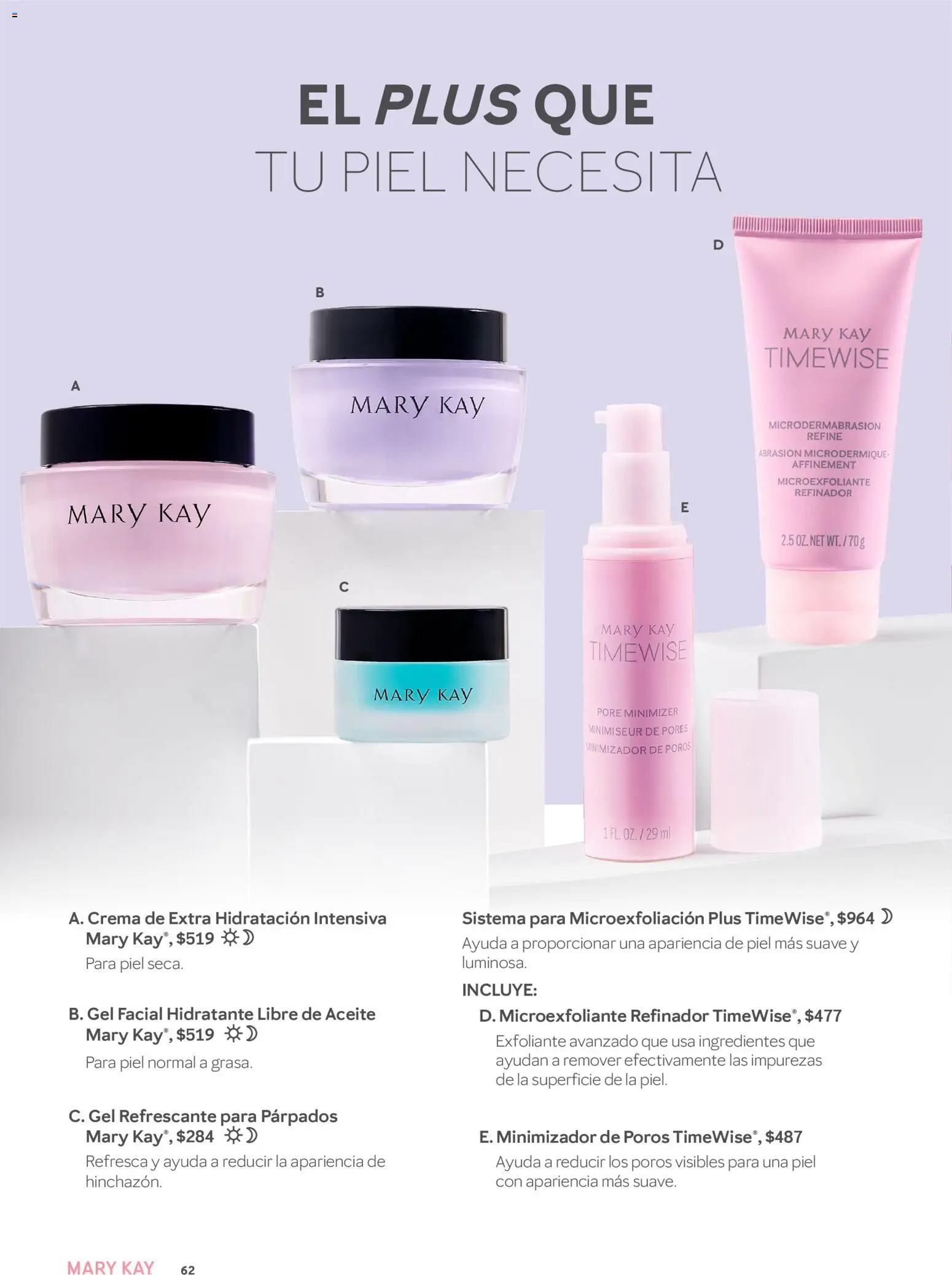 Nuevas ofertas de Mary Kay válidas en toda la República Mexicana desde el 01.04.2026. ¡Encuentra las mejores ofertas en Catálogo Mary Kay Abril 2026! | Página: 62