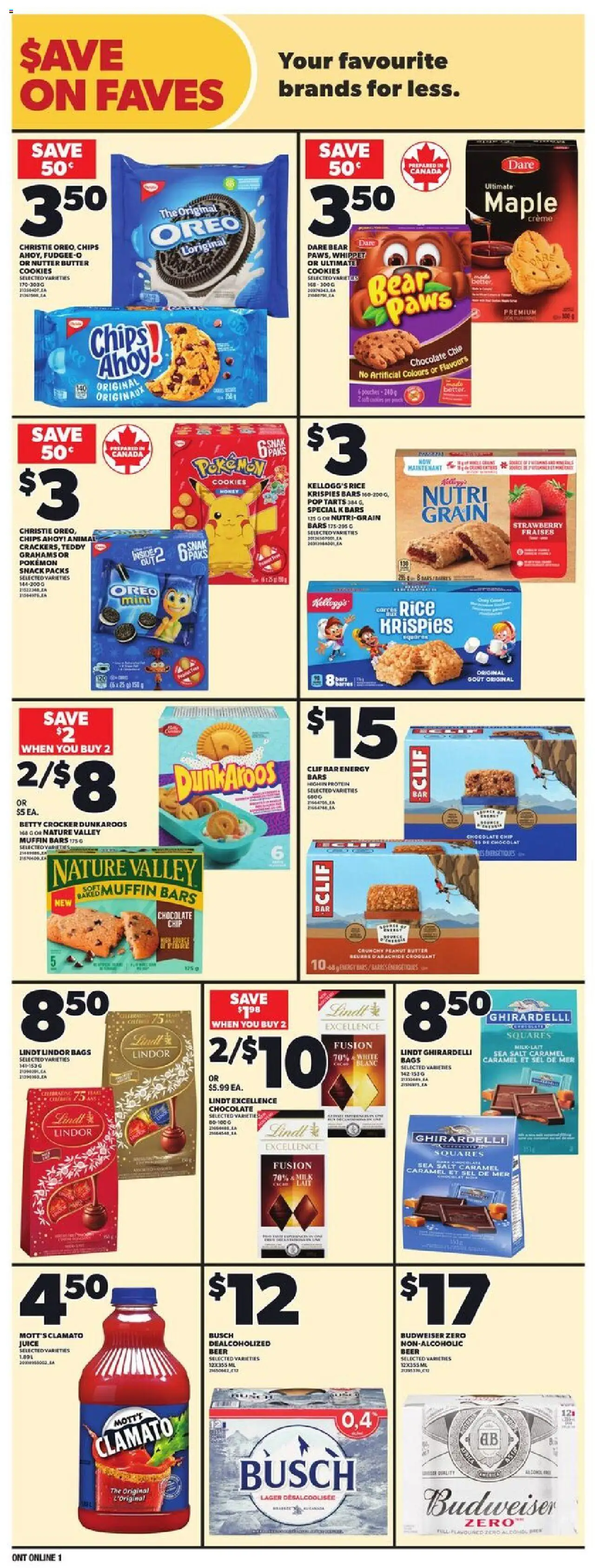 Zehrs flyer valid from 14.08.2025 | Page: 8 | Products: Rice, Milk, Juice, Beer