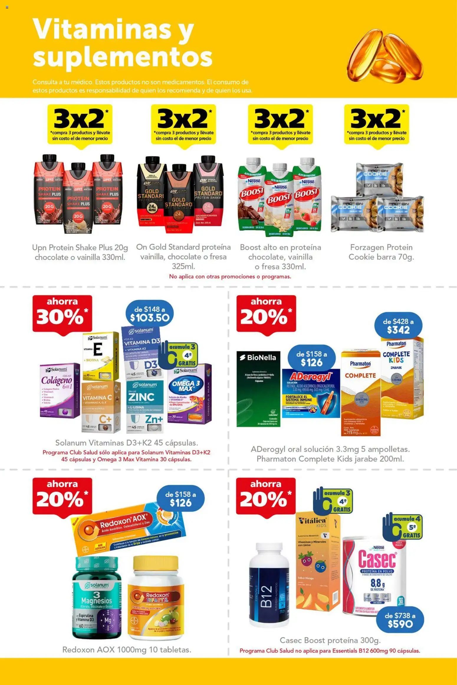 Nuevas ofertas de Farmacia San Pablo válidas en toda la República Mexicana desde el 19.04.2026. ¡Encuentra las mejores ofertas en Farmacia San Pablo catálogo! | Página: 4 | Productos: Mango, Aceite, Chocolate, Barra