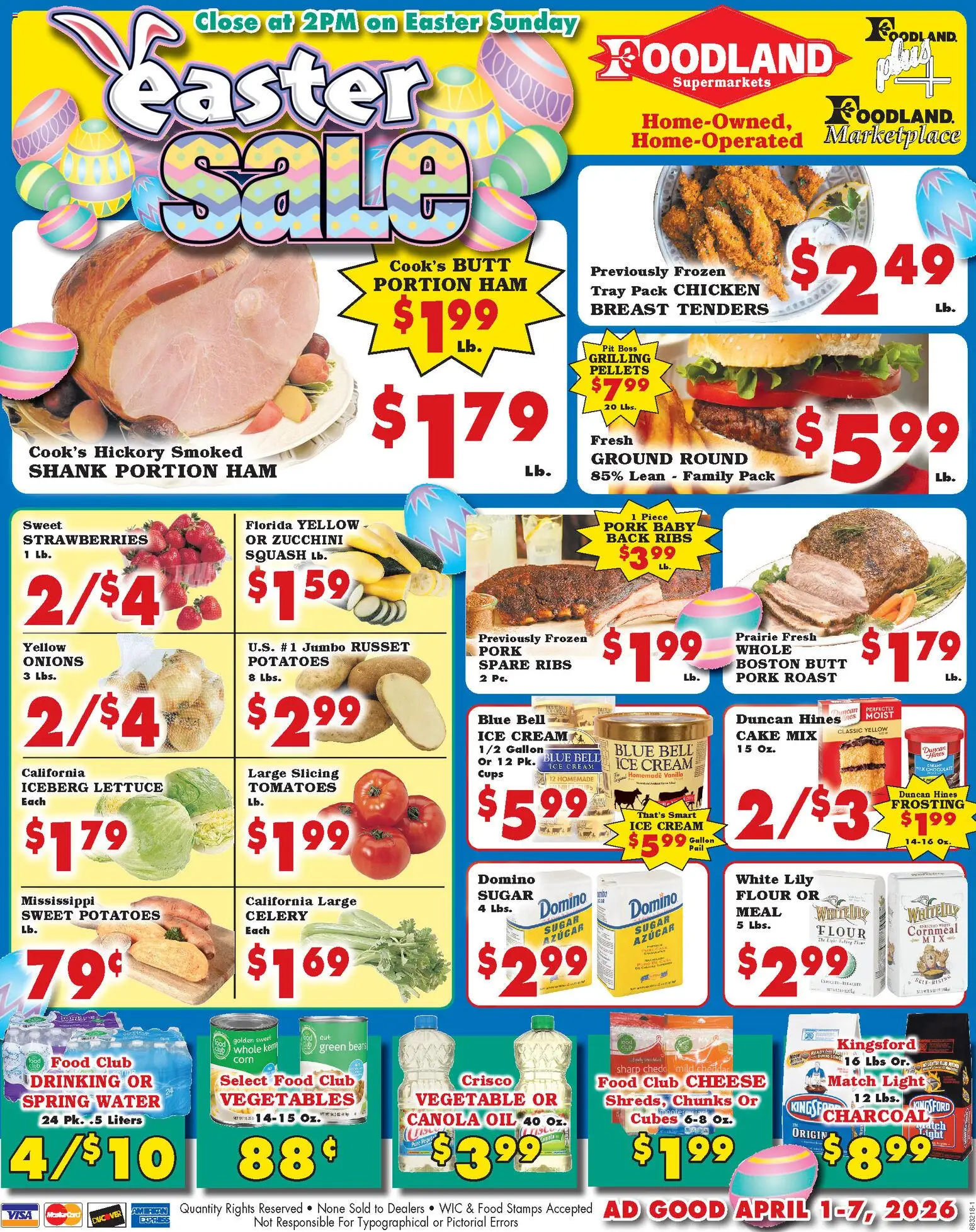 Foodland Weekly Ad - Supermarkets - valid from 01.04.2026 | Page: 1