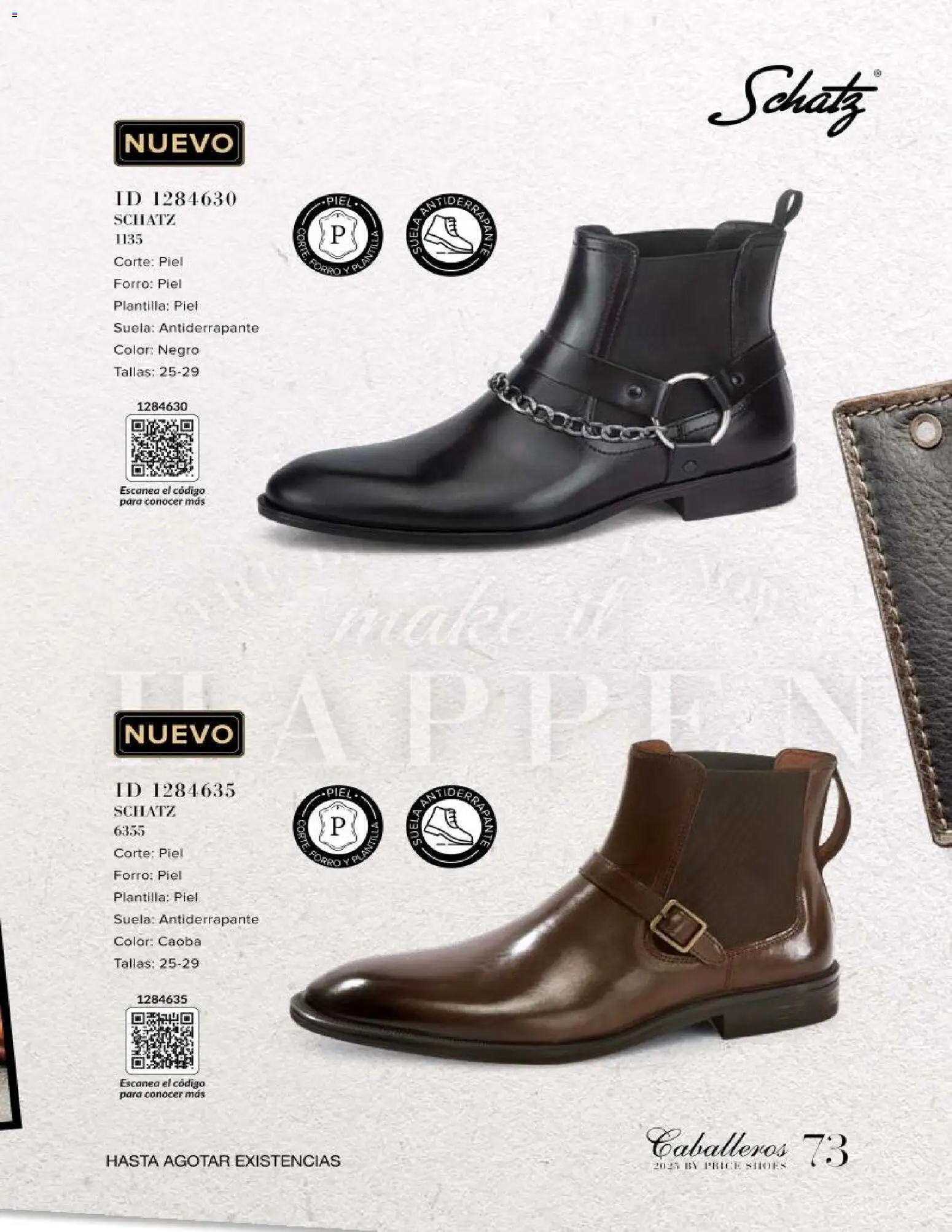 Nuevas ofertas de Price Shoes válidas en toda la República Mexicana desde el 26.11.2025. ¡Encuentra las mejores ofertas en Price Shoes catálogo Caballeros! | Página: 73