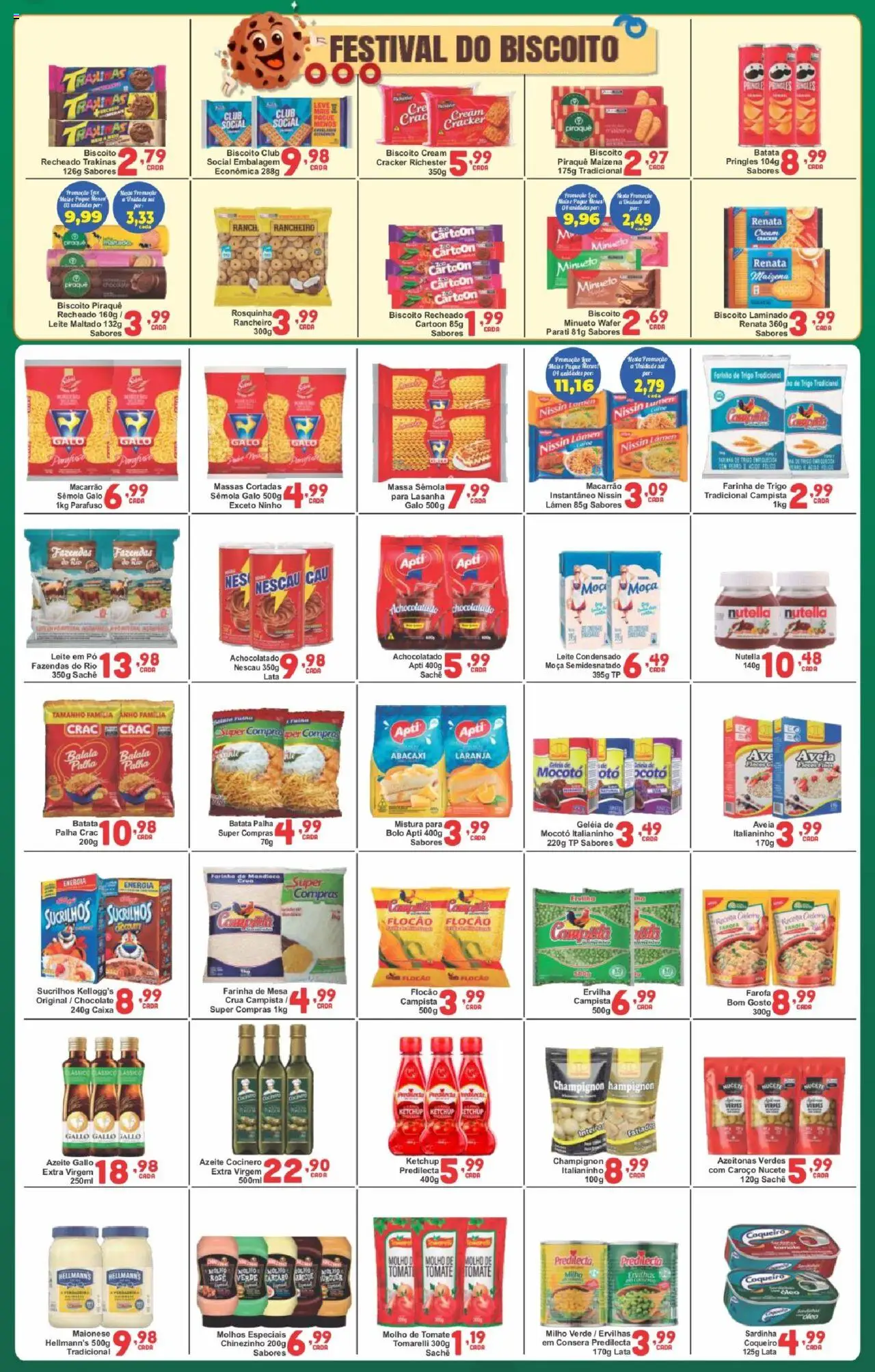 Rede Super Compras Folheto - válido de 30.09.2025 | Página: 2 | Produtos: Farinha de mandioca, Geleia, Bolo, Rosquinha