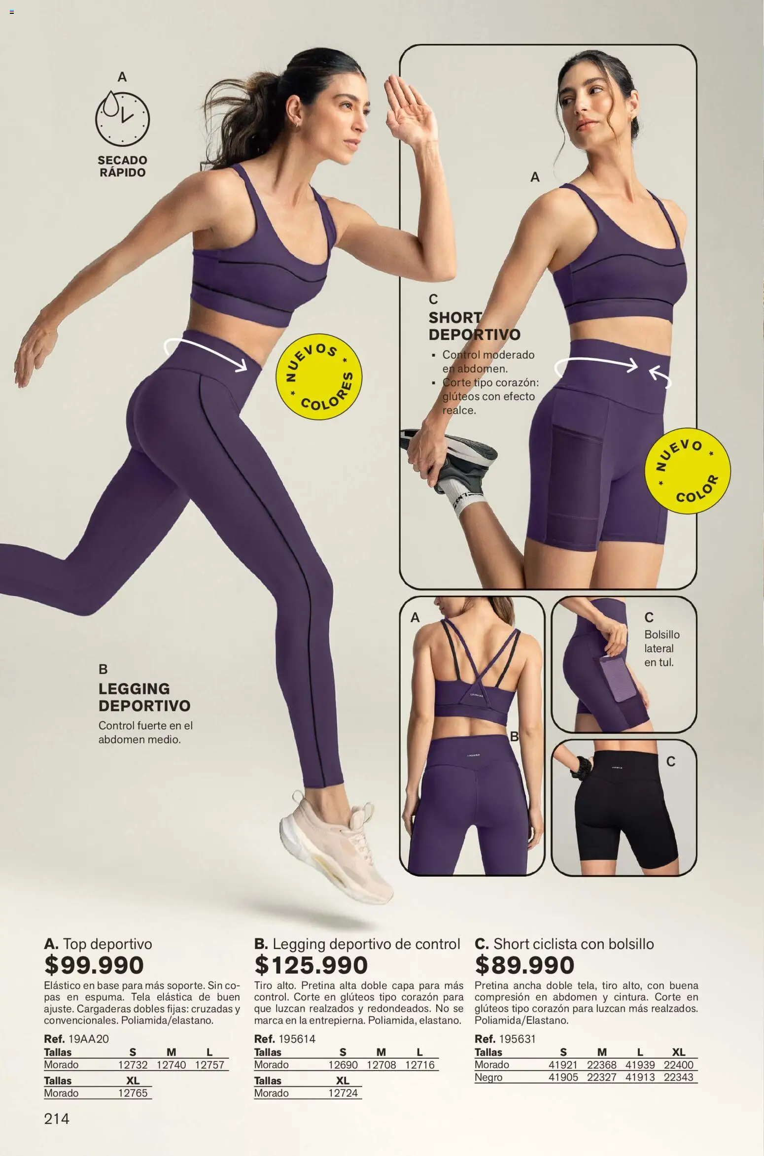 Leonisa revista - valida desde el 01.02.2026 | Página: 214 | Productos: Short, Top