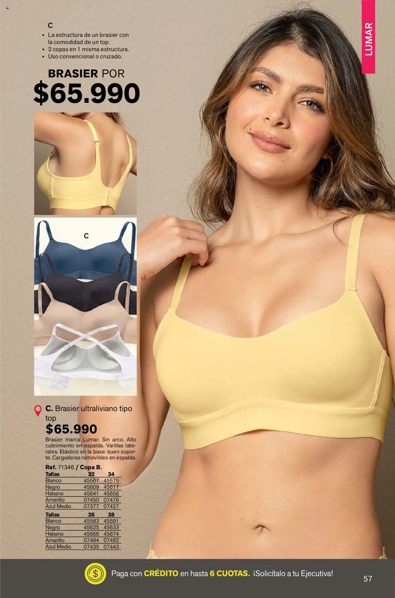 Leonisa revista - valida desde el 04.08.2025 | Página: 57 | Productos: Brasier