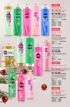 Vista previa de folleto Leonisa - Aliados de la Leonisa válido desde 13.11.2025 | Página: 38 | Productos: Shampoo, Acondicionador, Crema