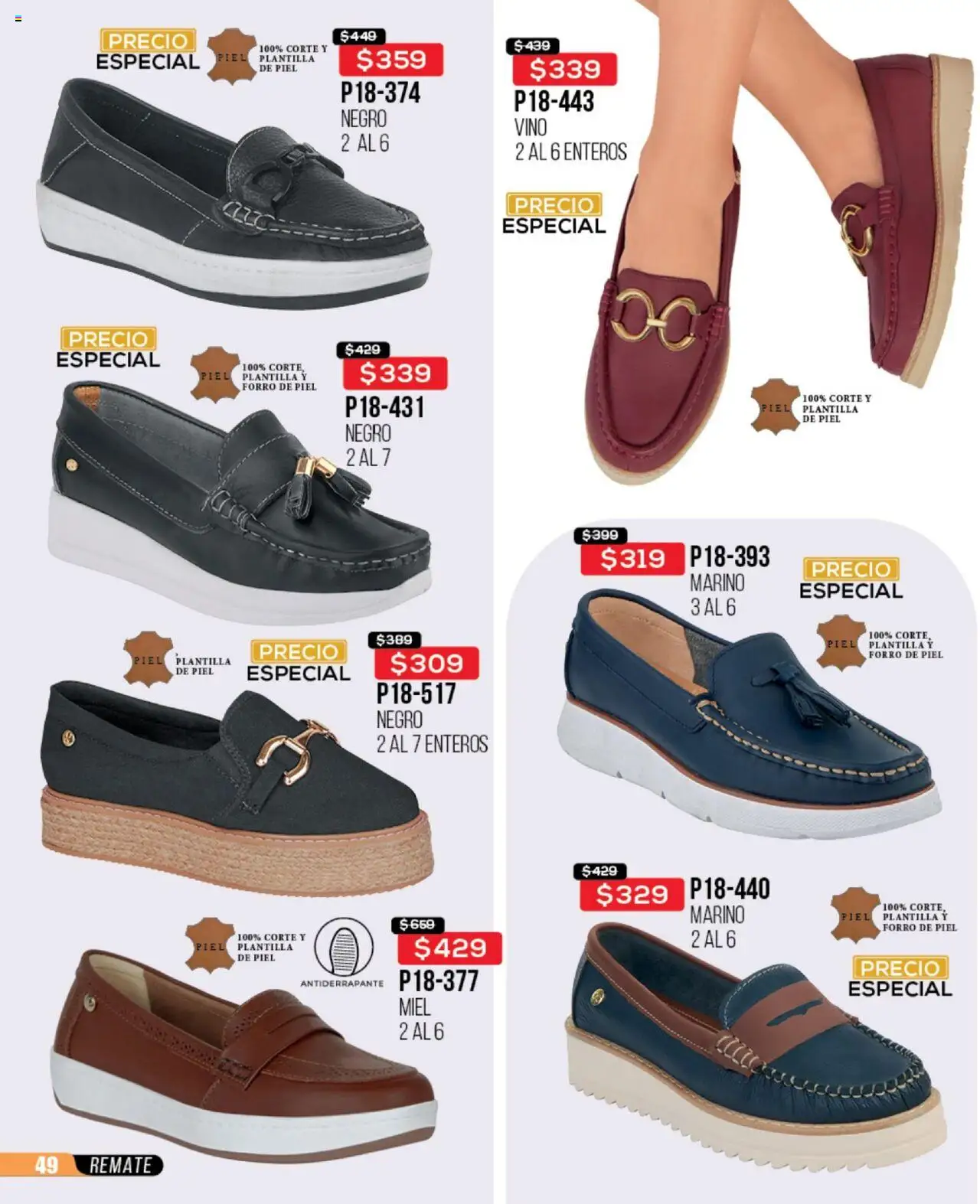Nuevas ofertas de Cklass válidas en toda la República Mexicana desde el 13.08.2025. ¡Encuentra las mejores ofertas en Cklass - Catálogo Remate Total Calzado! | Página: 50 | Productos: Vino