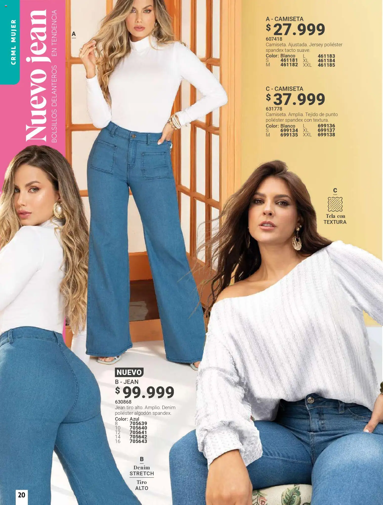 Carmel revista - valida desde el 01.05.2026 | Página: 20 | Productos: Algodón, Jean, Camiseta