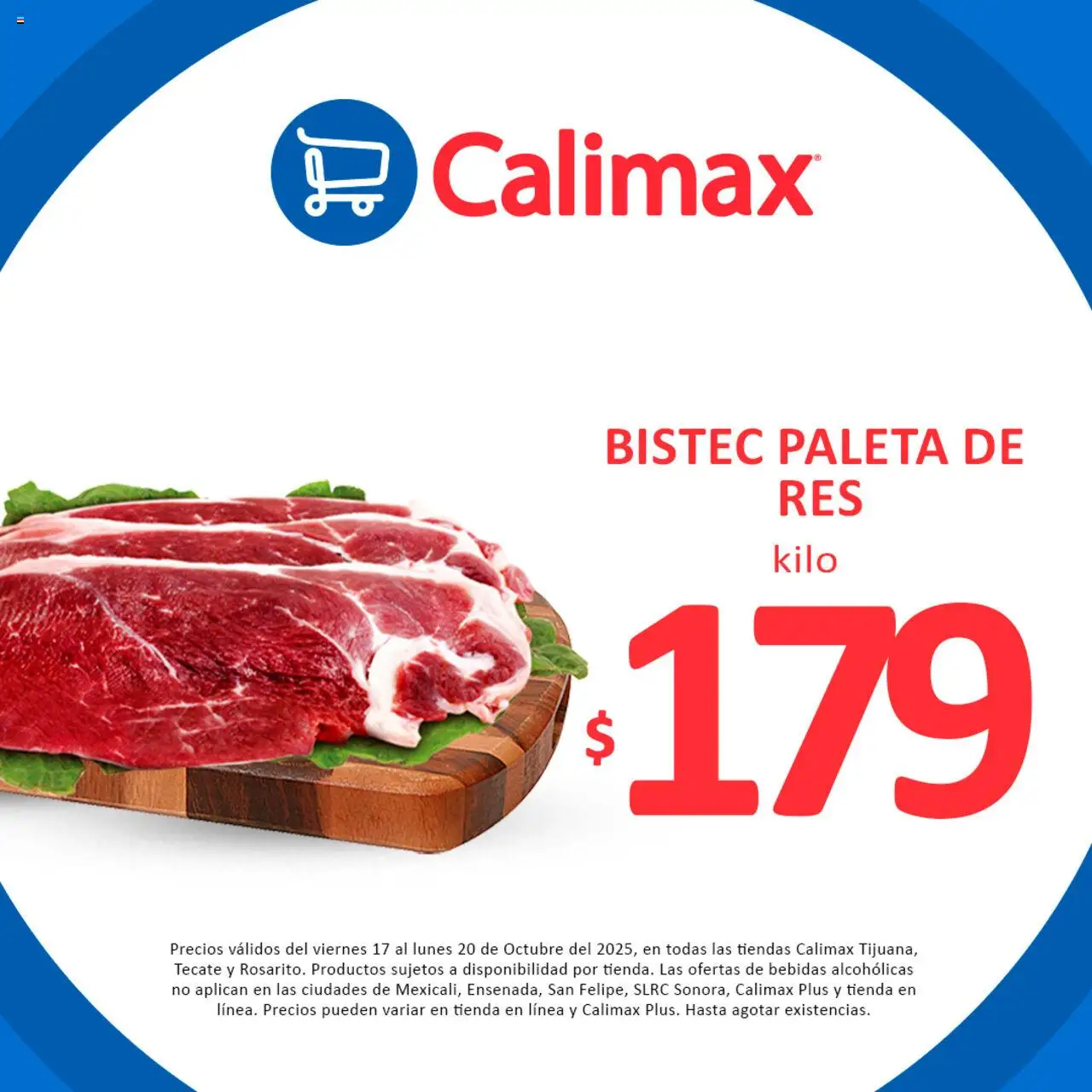Nuevas ofertas de Calimax válidas en toda la República Mexicana desde el 17.10.2025. ¡Encuentra las mejores ofertas en Calimax folleto Fin de semana! | Página: 4 | Productos: Paleta