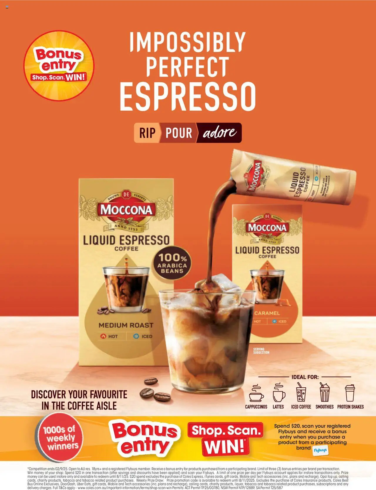 Coles catalogue - valid from 07.08.2025 | Page: 12 | Products: Milk, Opal, Water, Accessories