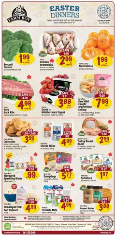 Preview of Farm Boy weekly flyer / circulaire from shop Farm Boy valid from 19.03.2026