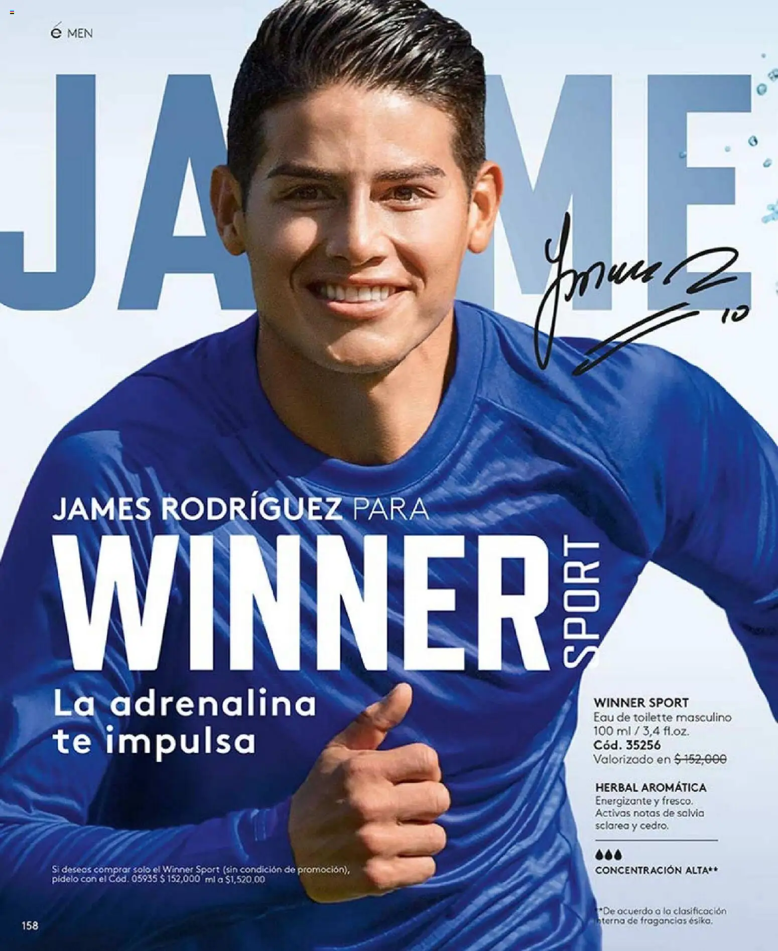 Ésika revista - valida desde el 01.02.2026 | Página: 158 | Productos: Té, Eau de toilette