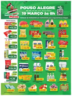 Mart Minas ofertas Reinauguracao - Pré-Visualização do folheto da loja Mart Minas, válido de 19.03.2026