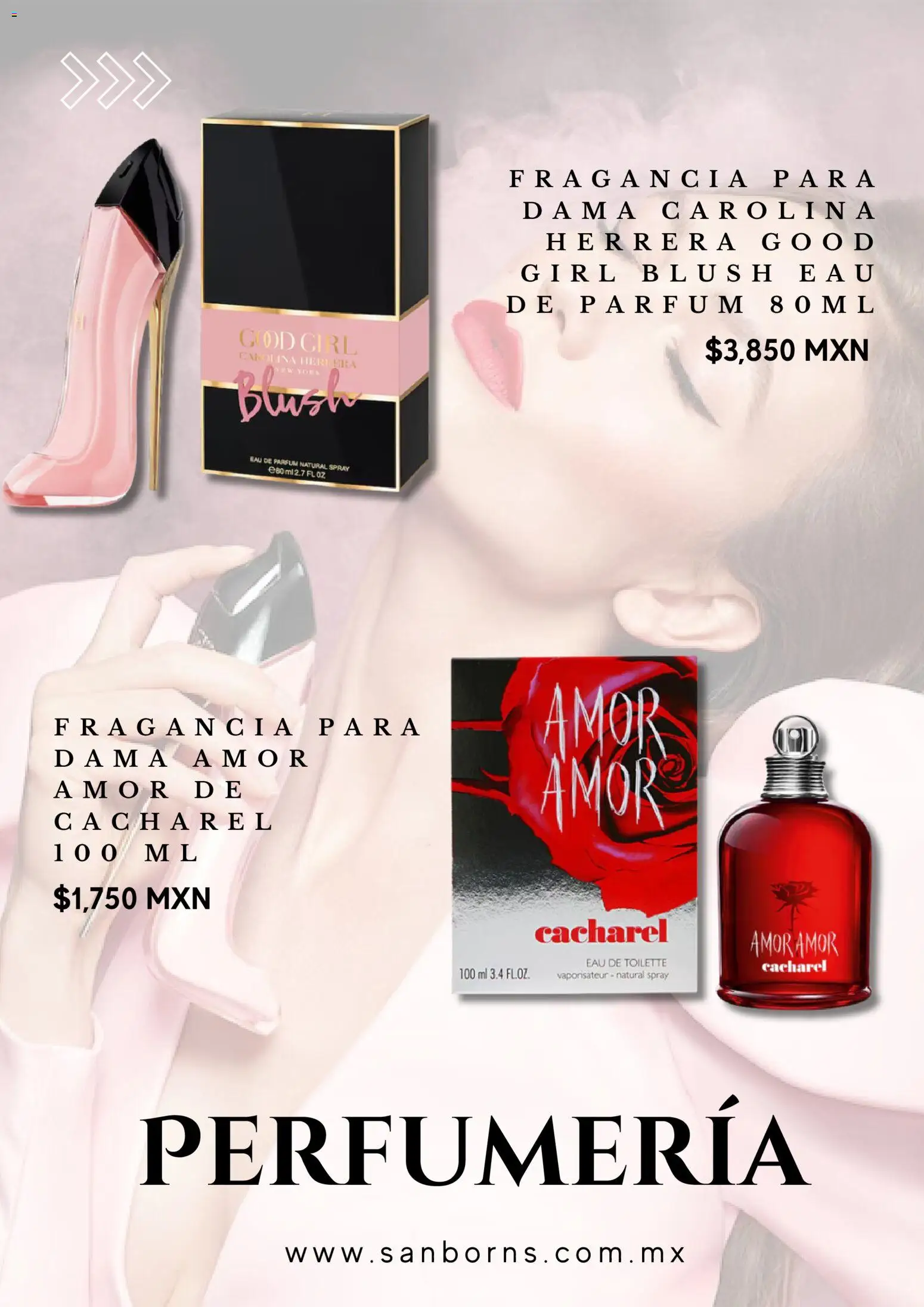 Nuevas ofertas de Sanborns válidas en toda la República Mexicana desde el 17.02.2026. ¡Encuentra las mejores ofertas en Sanborns catálogo! | Página: 2 | Productos: Fragancia, Eau de toilette