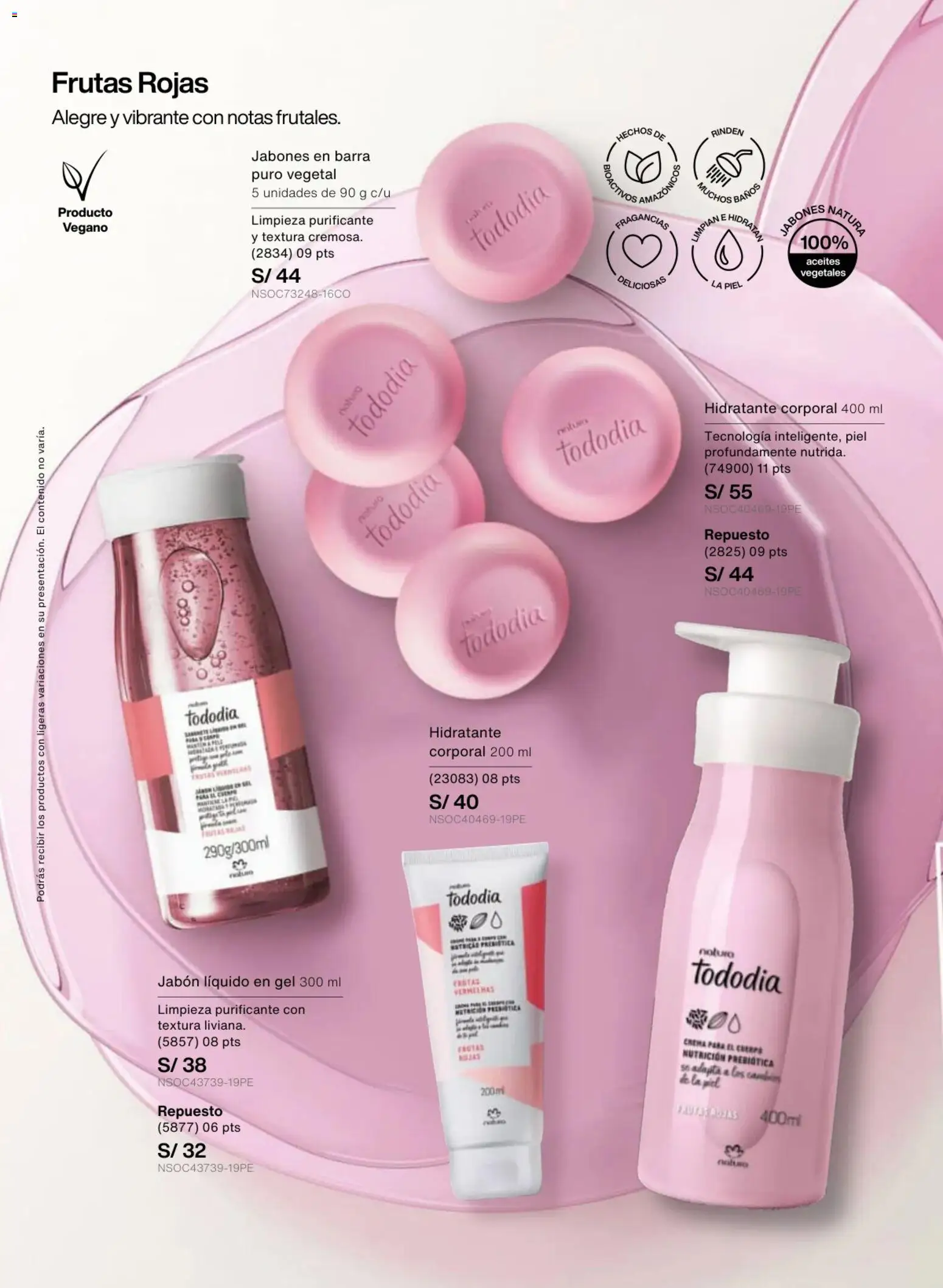 Catálogo Natura válido desde 18.02.2026 | Página: 104 | Productos: Crema para el cuerpo, Jabón, Crema