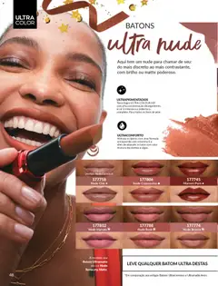 Avon - Campanha 03 - Pré-Visualização do folheto da loja Avon, válido de 15.01.2026 | Página: 48 | Produtos: Batom, Óleo