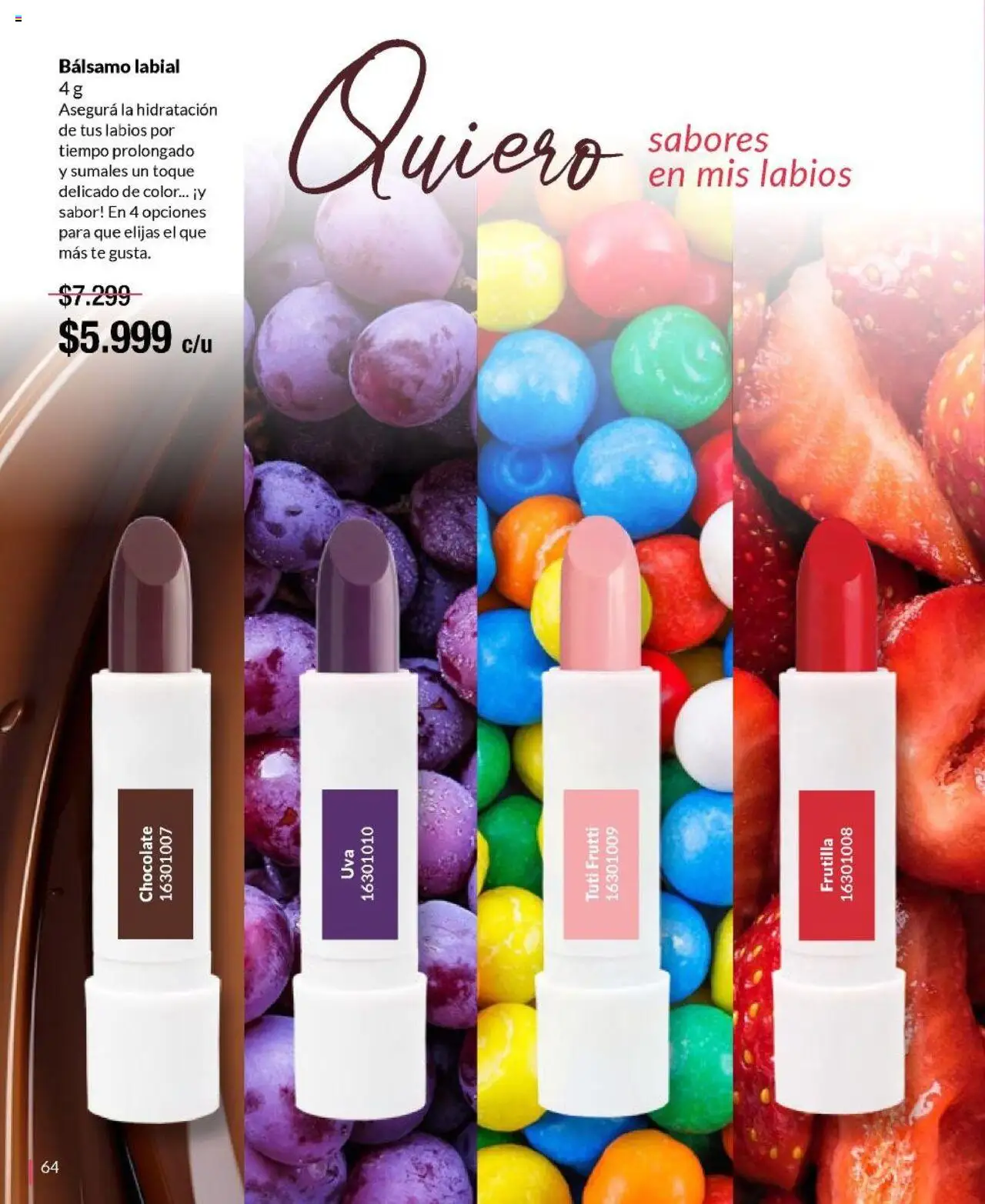 Bagués catálogo │ válido desde el 01.06.2025 | Página: 64 | Productos: Frutilla, Bálsamo, Chocolate, Té