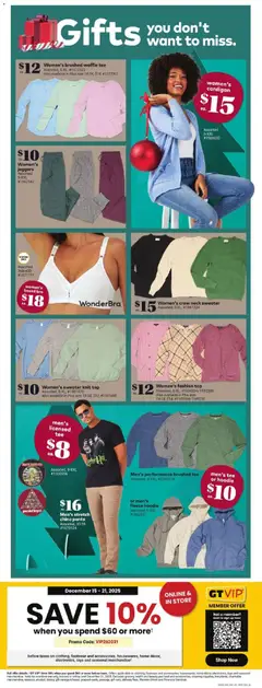 Preview of Women's crew neck sweater, Assorted, S-XL, #1661224 from shop Giant Tiger valid from 17.12.2025 | Page: 9