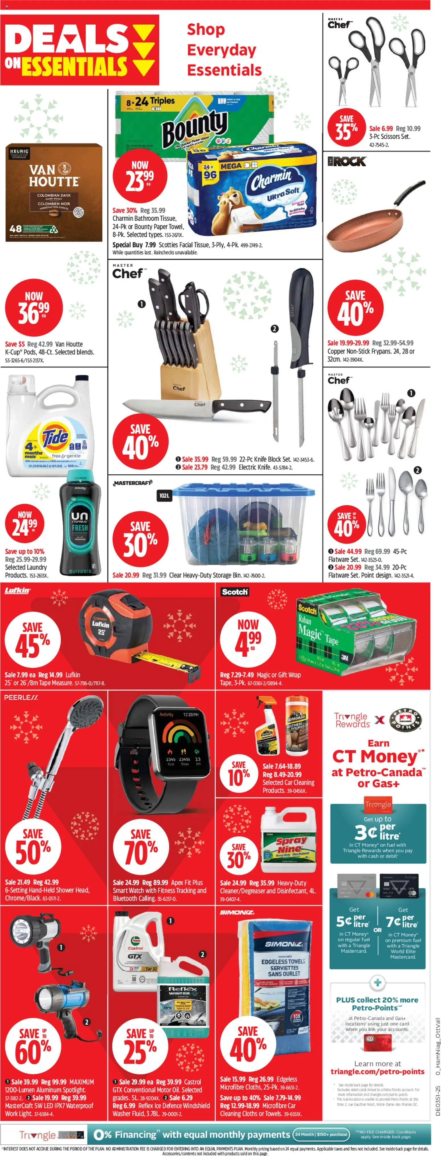 Canadian Tire flyer valid from 11.12.2025 | Page: 24 | Products: Watch, Shower