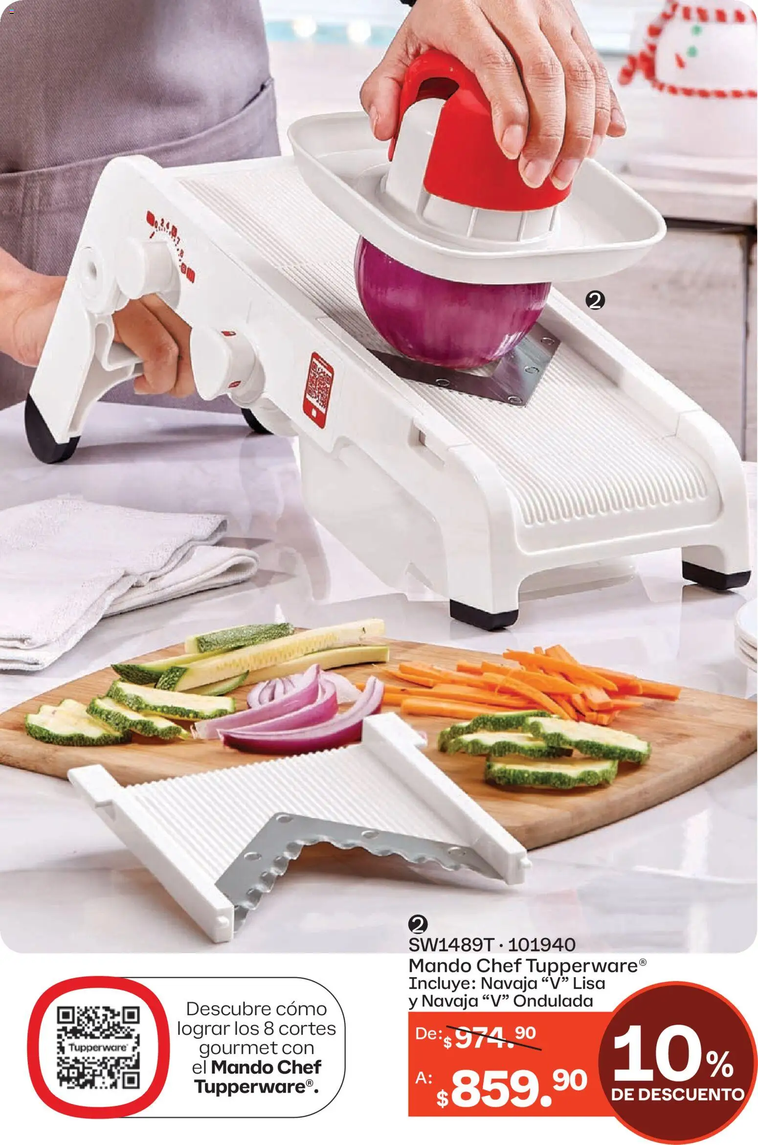 Nuevas ofertas de Tupperware válidas en toda la República Mexicana desde el 23.02.2026. ¡Encuentra las mejores ofertas en Tupperware catálogo! | Página: 111 | Productos: Navaja