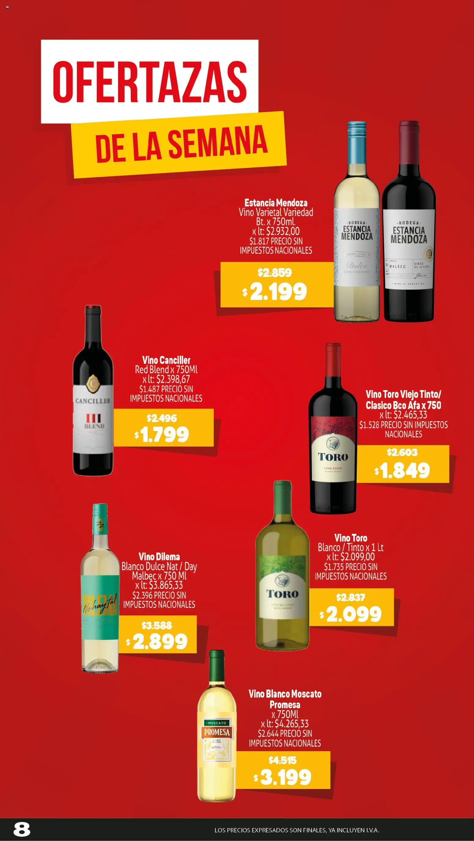 Makro ofertas │ válido desde el 16.04.2026 | Página: 8 | Productos: Vino