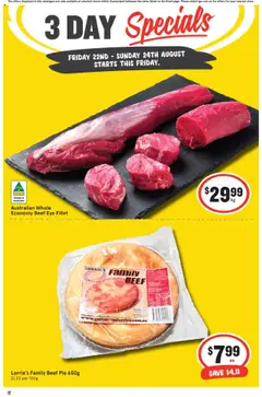 Preview of IGA - 3 Day Specials QLD - valid from 22.08.2025