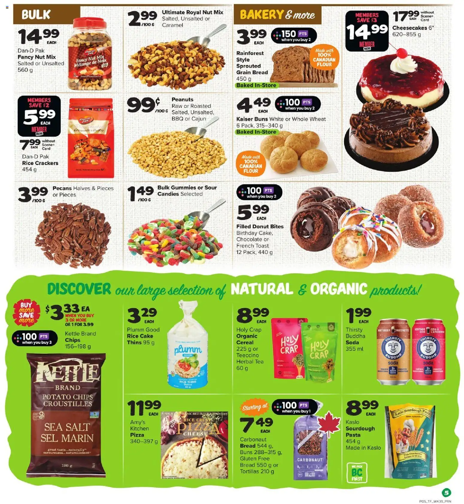 Thrifty Foods flyer valid from 22.01.2026 | Page: 6 | Products: Candies, Chips, Chocolate, Beer